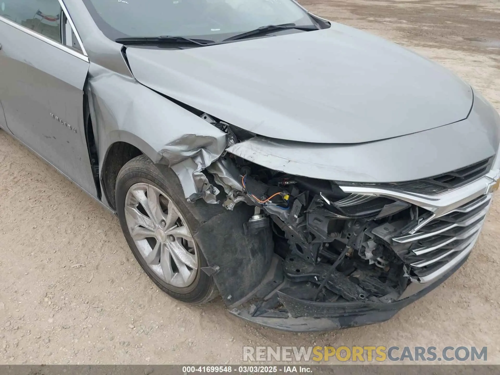 6 Photograph of a damaged car 1G1ZD5ST8PF197242 CHEVROLET MALIBU 2023