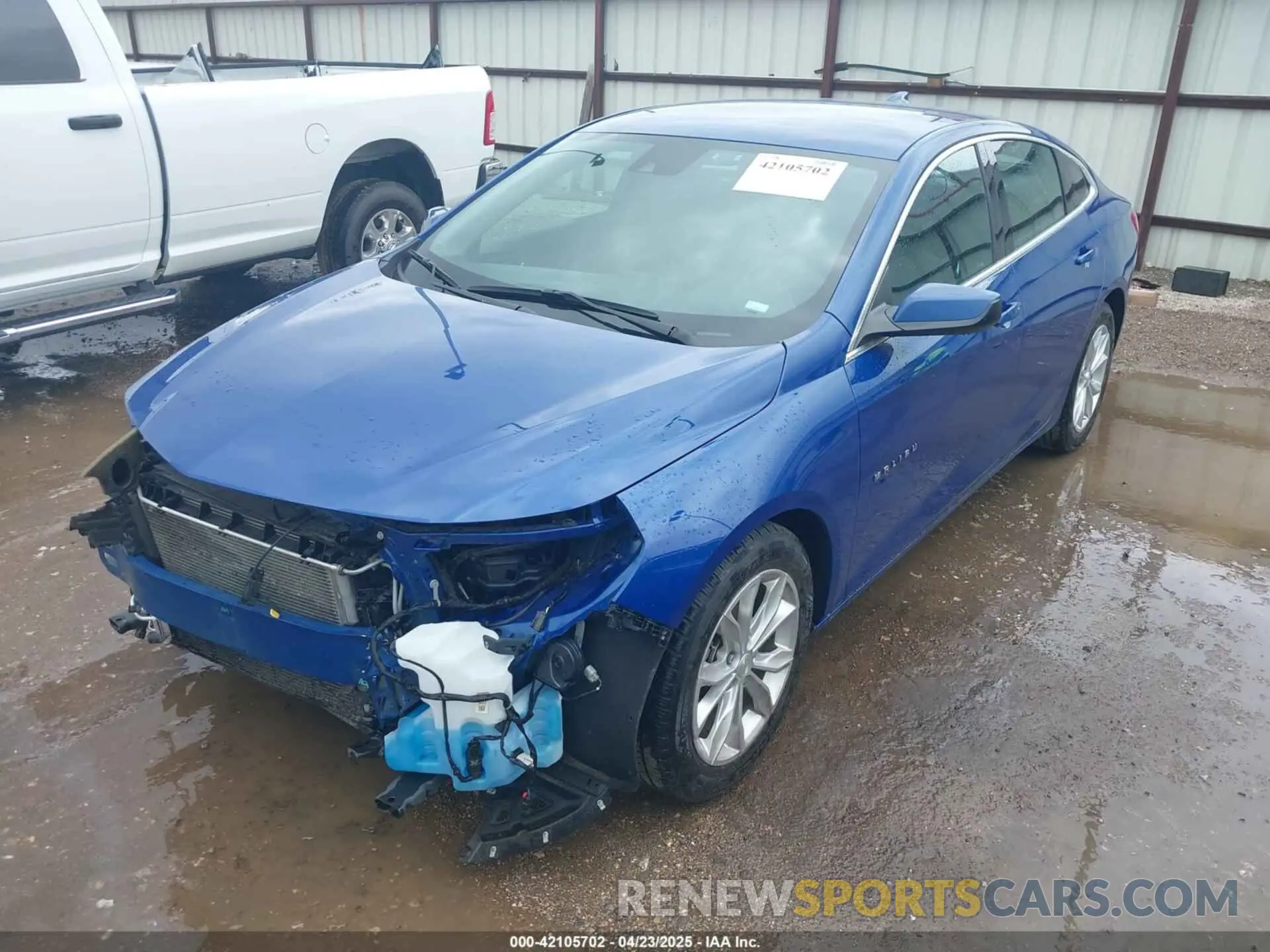 2 Photograph of a damaged car 1G1ZD5ST8PF203847 CHEVROLET MALIBU 2023