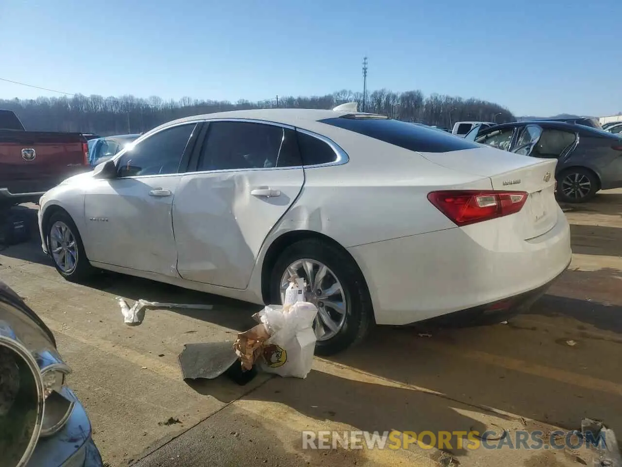 2 Photograph of a damaged car 1G1ZD5ST8PF214069 CHEVROLET MALIBU 2023