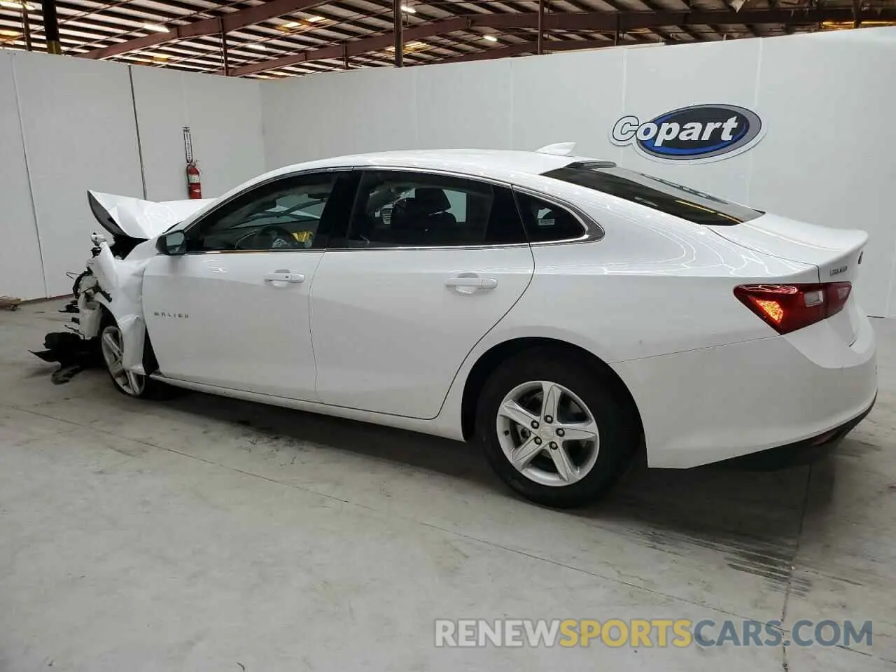 2 Photograph of a damaged car 1G1ZD5ST8PF222737 CHEVROLET MALIBU 2023