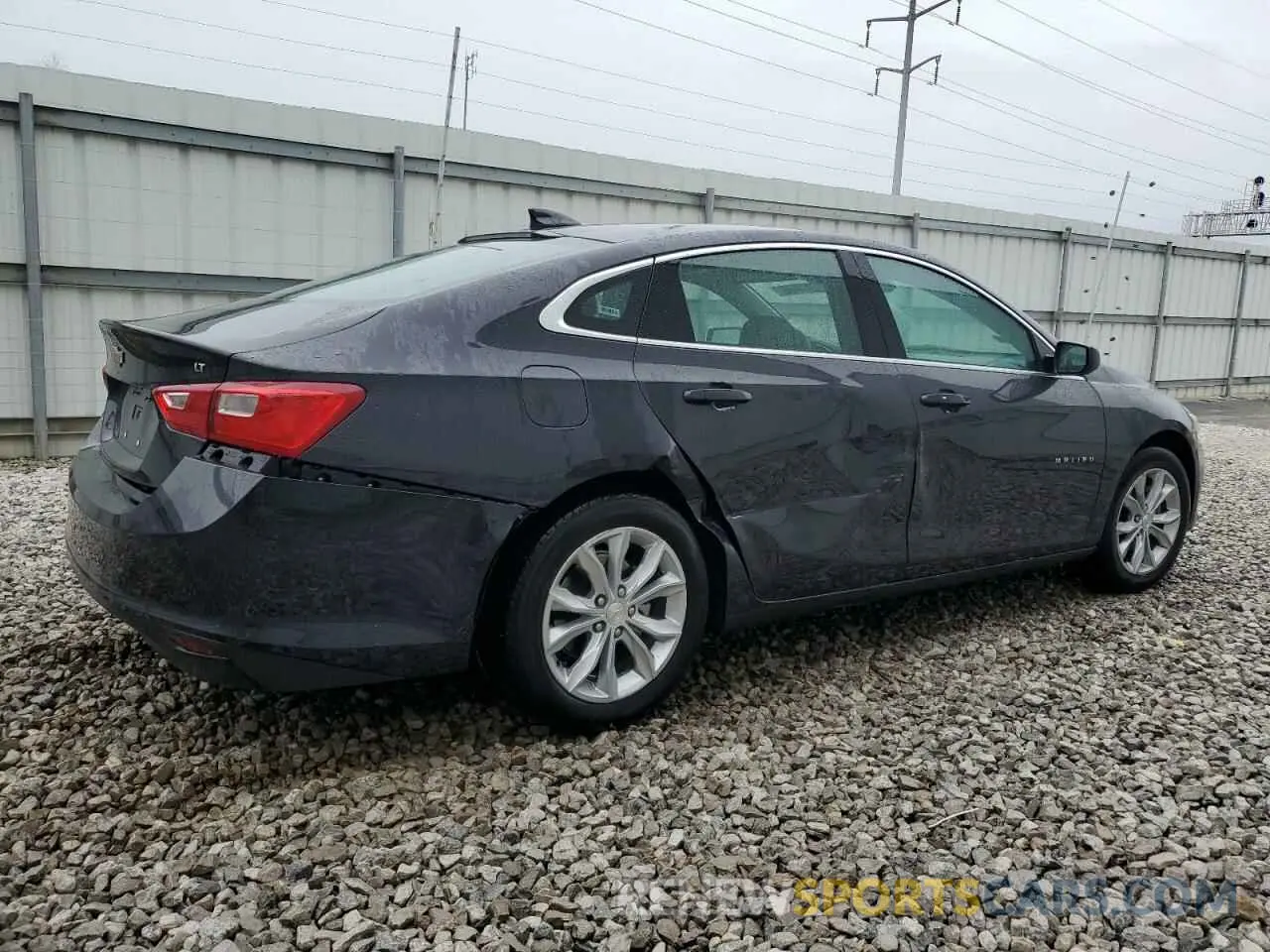 3 Photograph of a damaged car 1G1ZD5ST8PF226027 CHEVROLET MALIBU 2023
