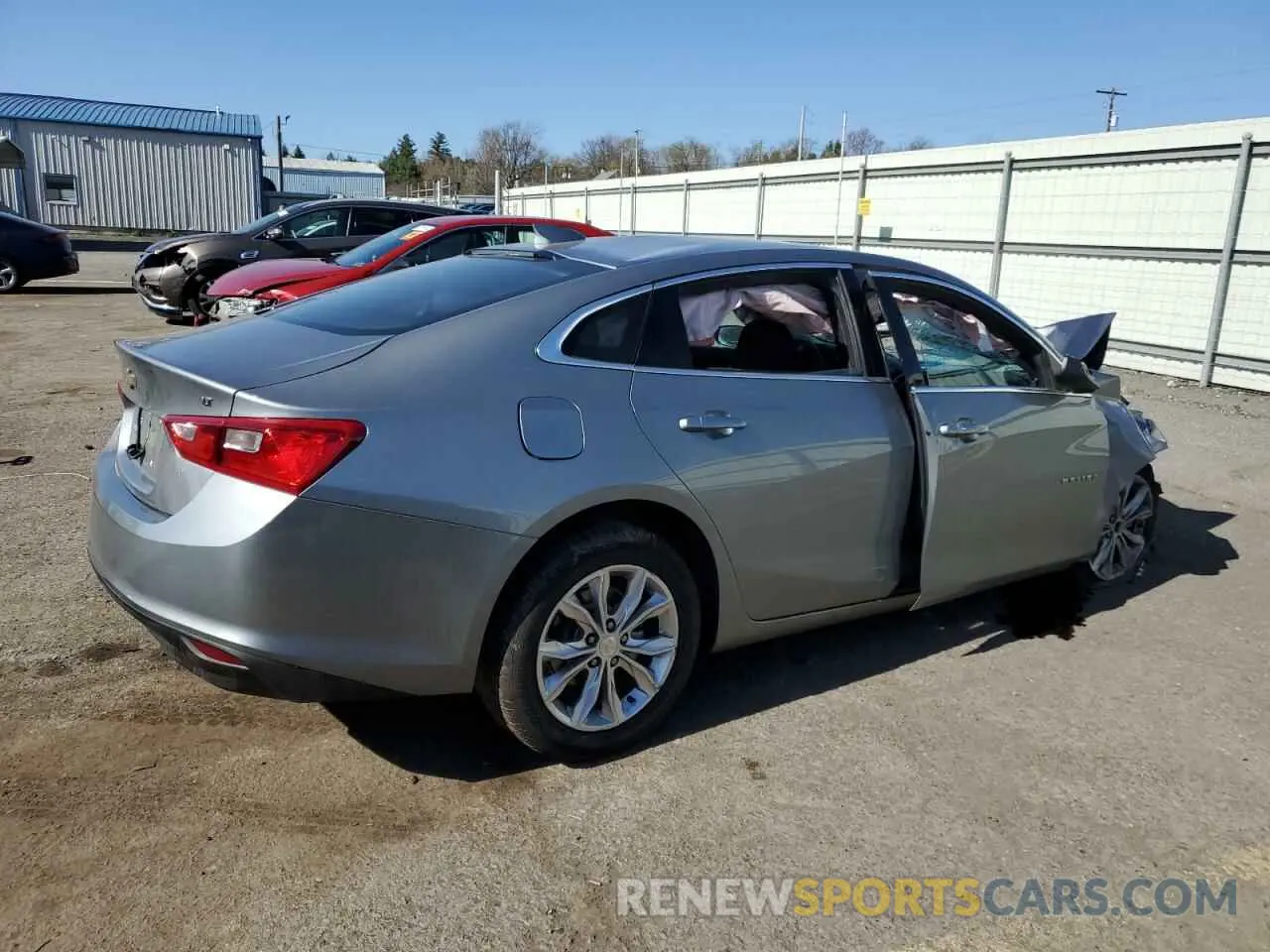 3 Photograph of a damaged car 1G1ZD5ST8PF226190 CHEVROLET MALIBU 2023