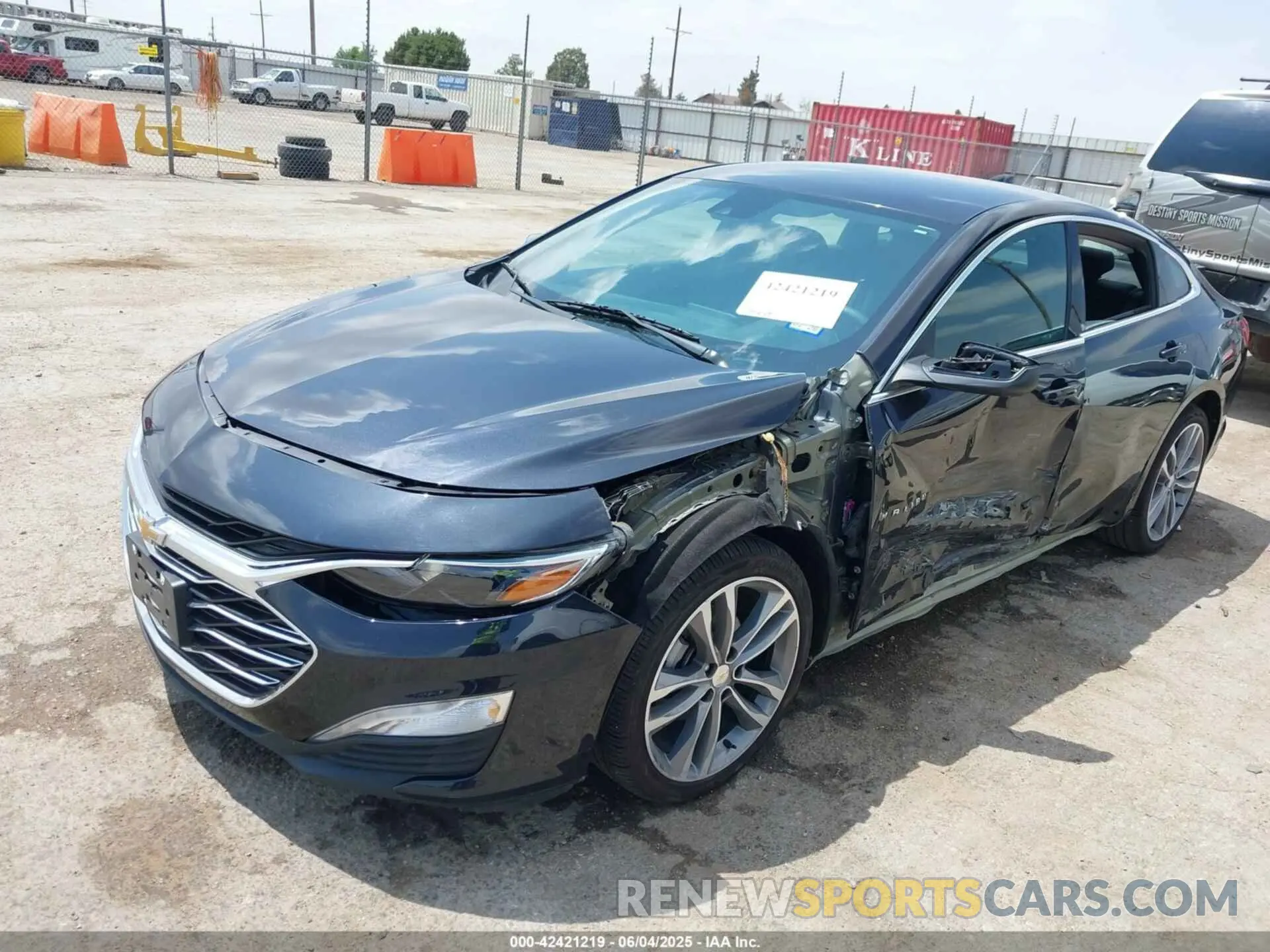 2 Photograph of a damaged car 1G1ZD5ST8PF226657 CHEVROLET MALIBU 2023