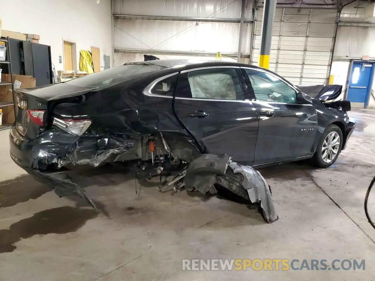 3 Photograph of a damaged car 1G1ZD5ST8PF247430 CHEVROLET MALIBU 2023