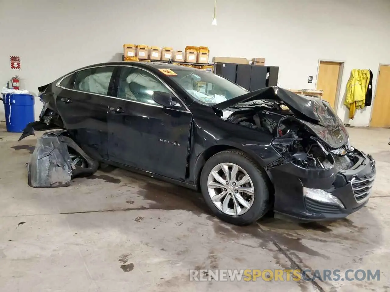 4 Photograph of a damaged car 1G1ZD5ST8PF247430 CHEVROLET MALIBU 2023