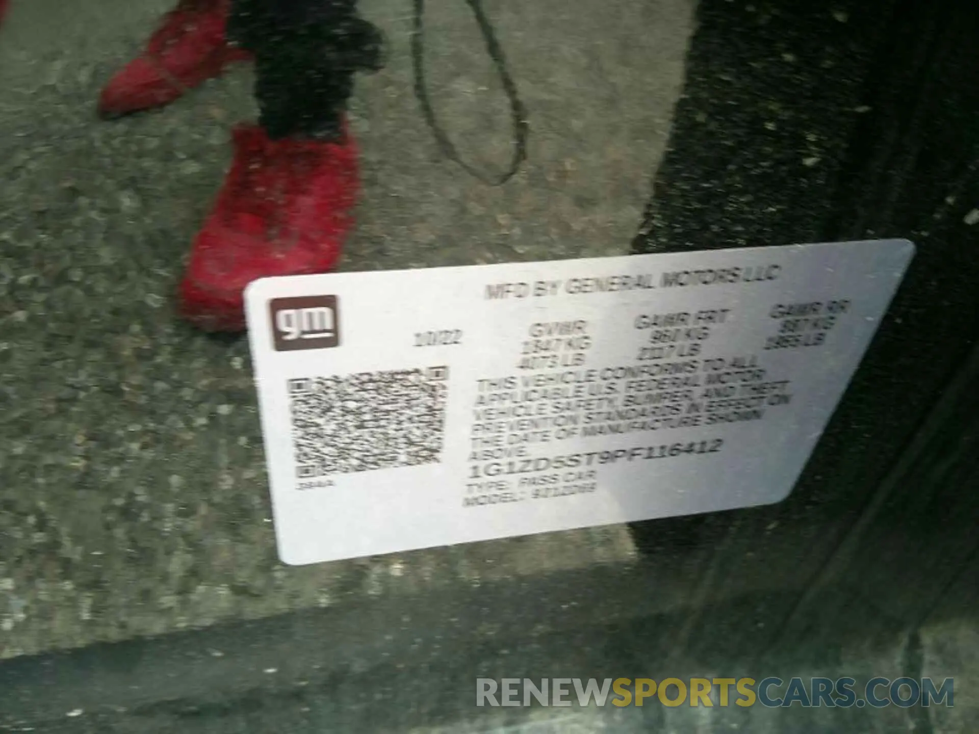 2 Photograph of a damaged car 1G1ZD5ST9PF116412 CHEVROLET MALIBU 2023