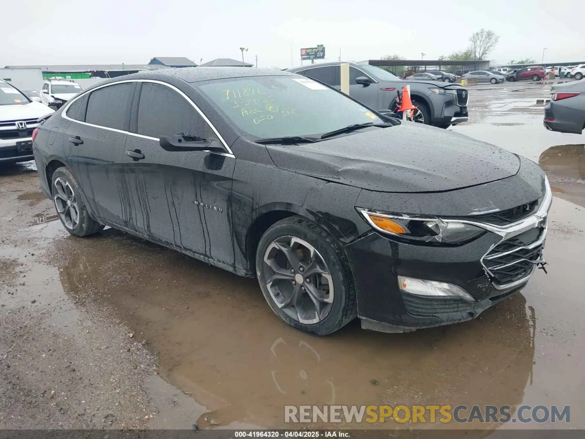 1 Photograph of a damaged car 1G1ZD5ST9PF117981 CHEVROLET MALIBU 2023