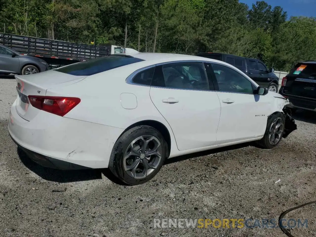 3 Photograph of a damaged car 1G1ZD5ST9PF134506 CHEVROLET MALIBU 2023