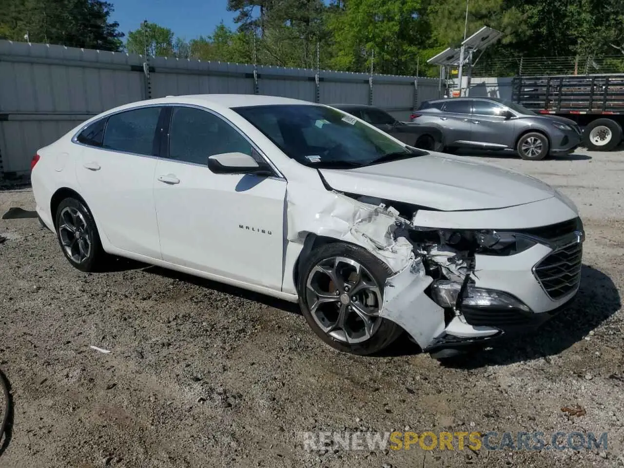 4 Photograph of a damaged car 1G1ZD5ST9PF134506 CHEVROLET MALIBU 2023