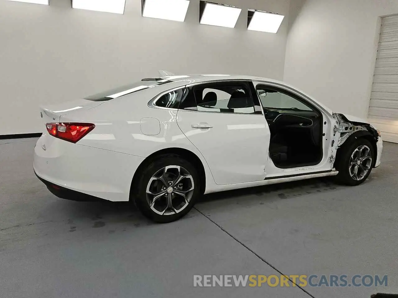 3 Photograph of a damaged car 1G1ZD5ST9PF137647 CHEVROLET MALIBU 2023
