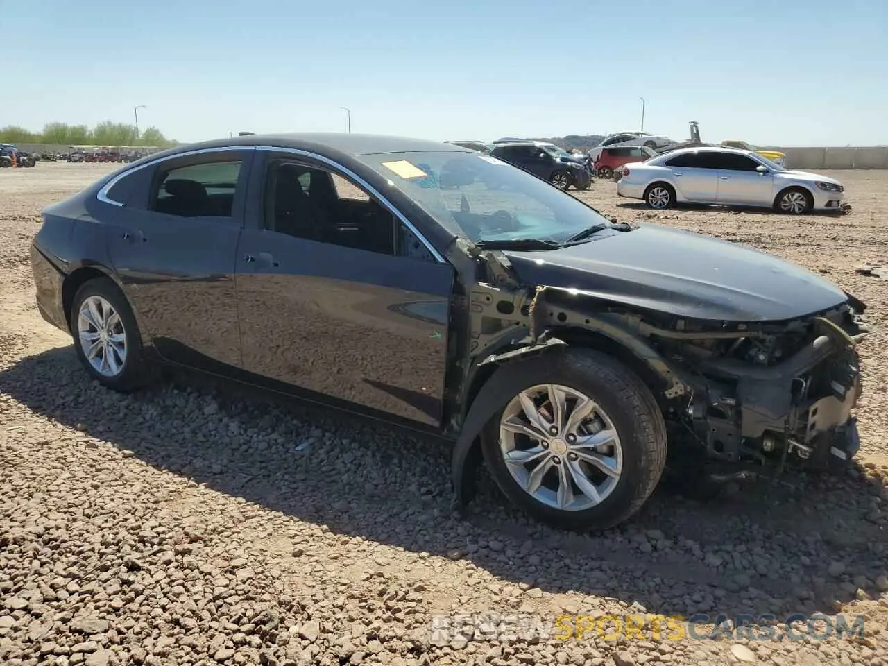 4 Photograph of a damaged car 1G1ZD5ST9PF146459 CHEVROLET MALIBU 2023