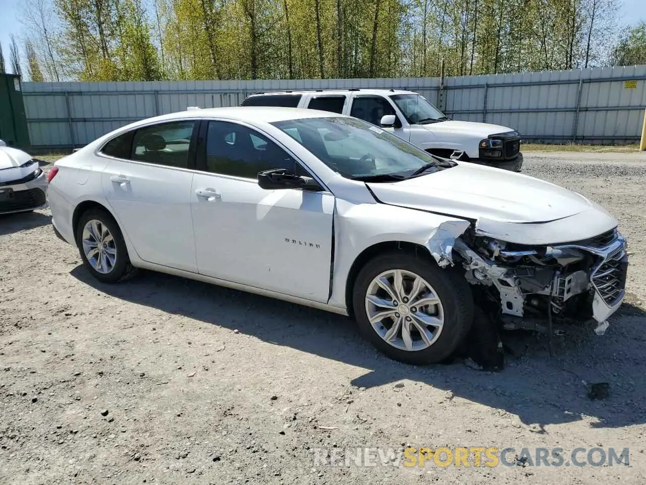 4 Photograph of a damaged car 1G1ZD5ST9PF176237 CHEVROLET MALIBU 2023