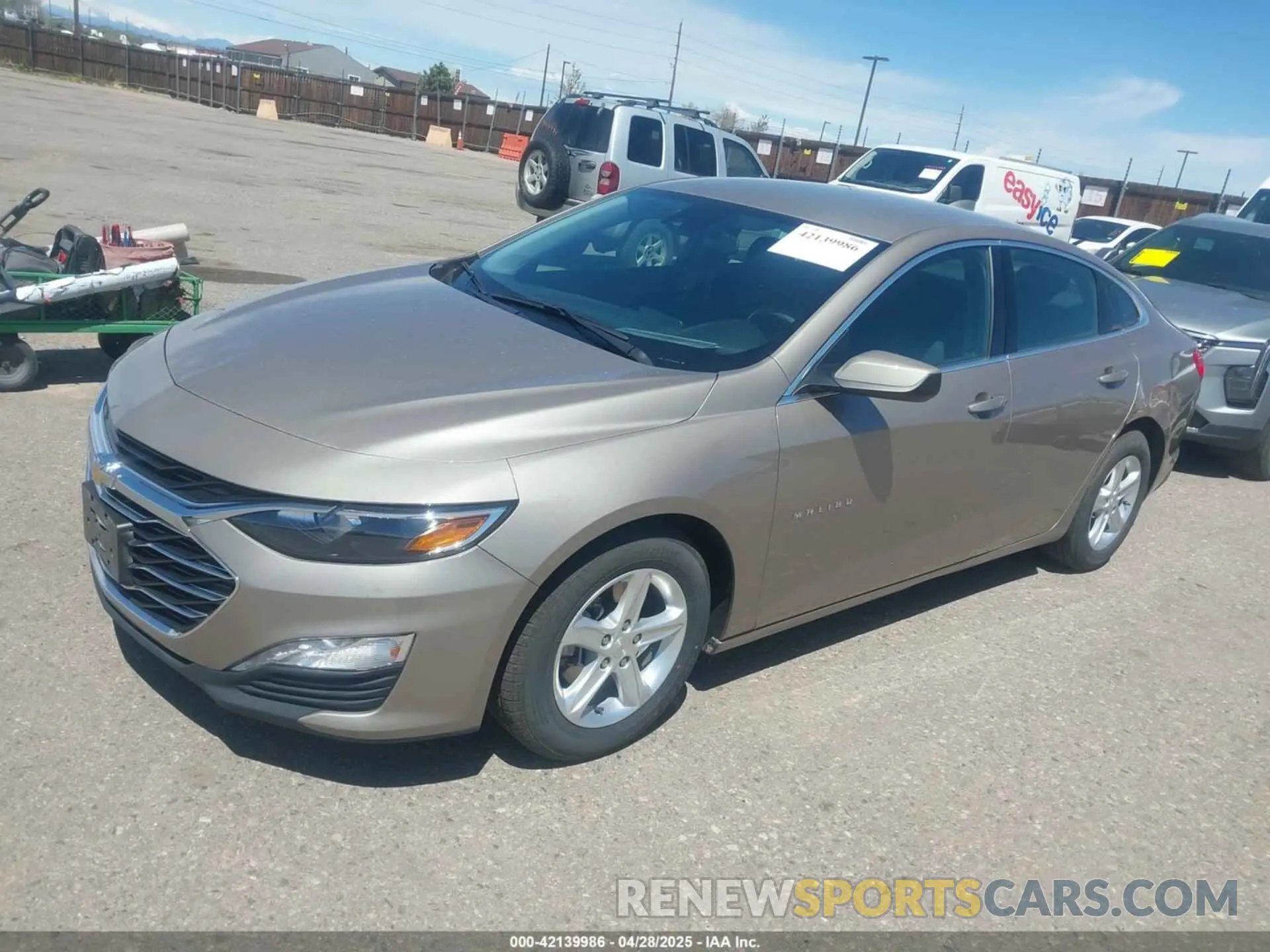 2 Photograph of a damaged car 1G1ZD5ST9PF180739 CHEVROLET MALIBU 2023