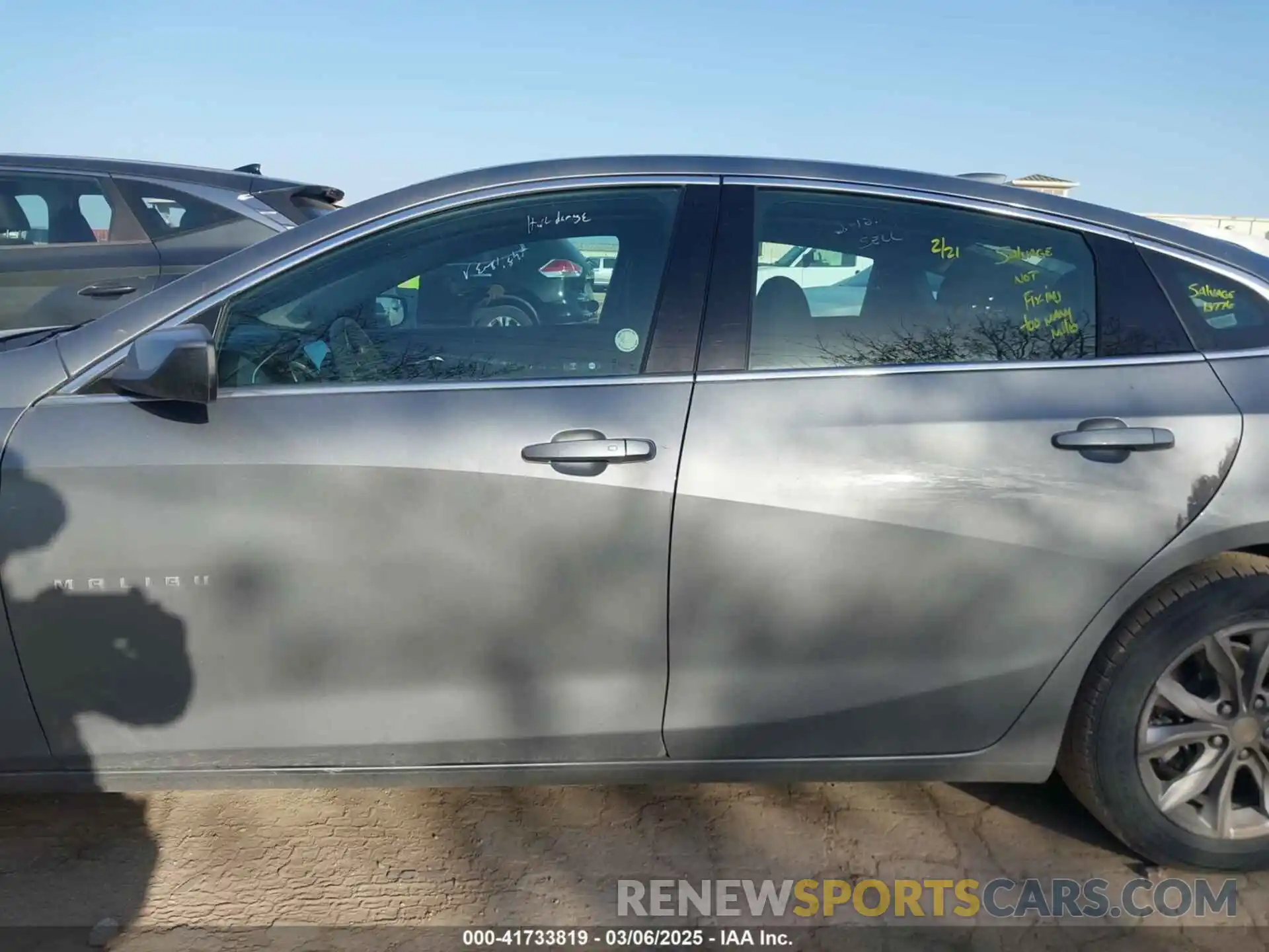 14 Photograph of a damaged car 1G1ZD5ST9PF187111 CHEVROLET MALIBU 2023