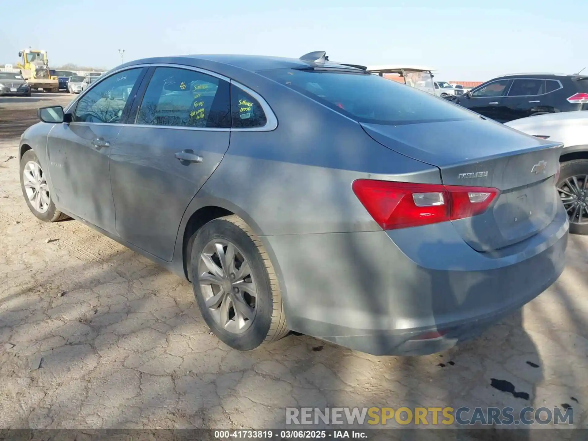 3 Photograph of a damaged car 1G1ZD5ST9PF187111 CHEVROLET MALIBU 2023