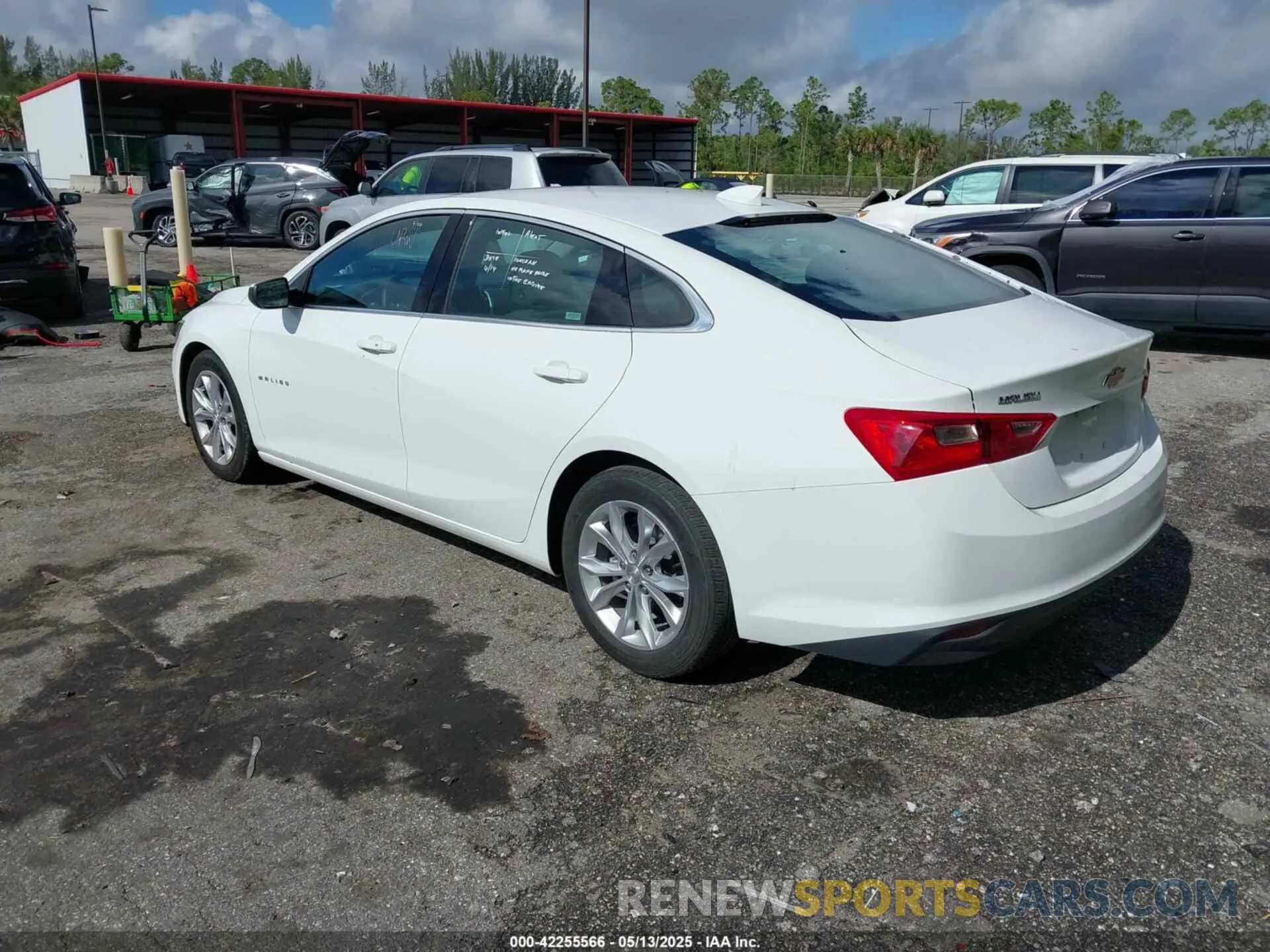 3 Photograph of a damaged car 1G1ZD5ST9PF207082 CHEVROLET MALIBU 2023