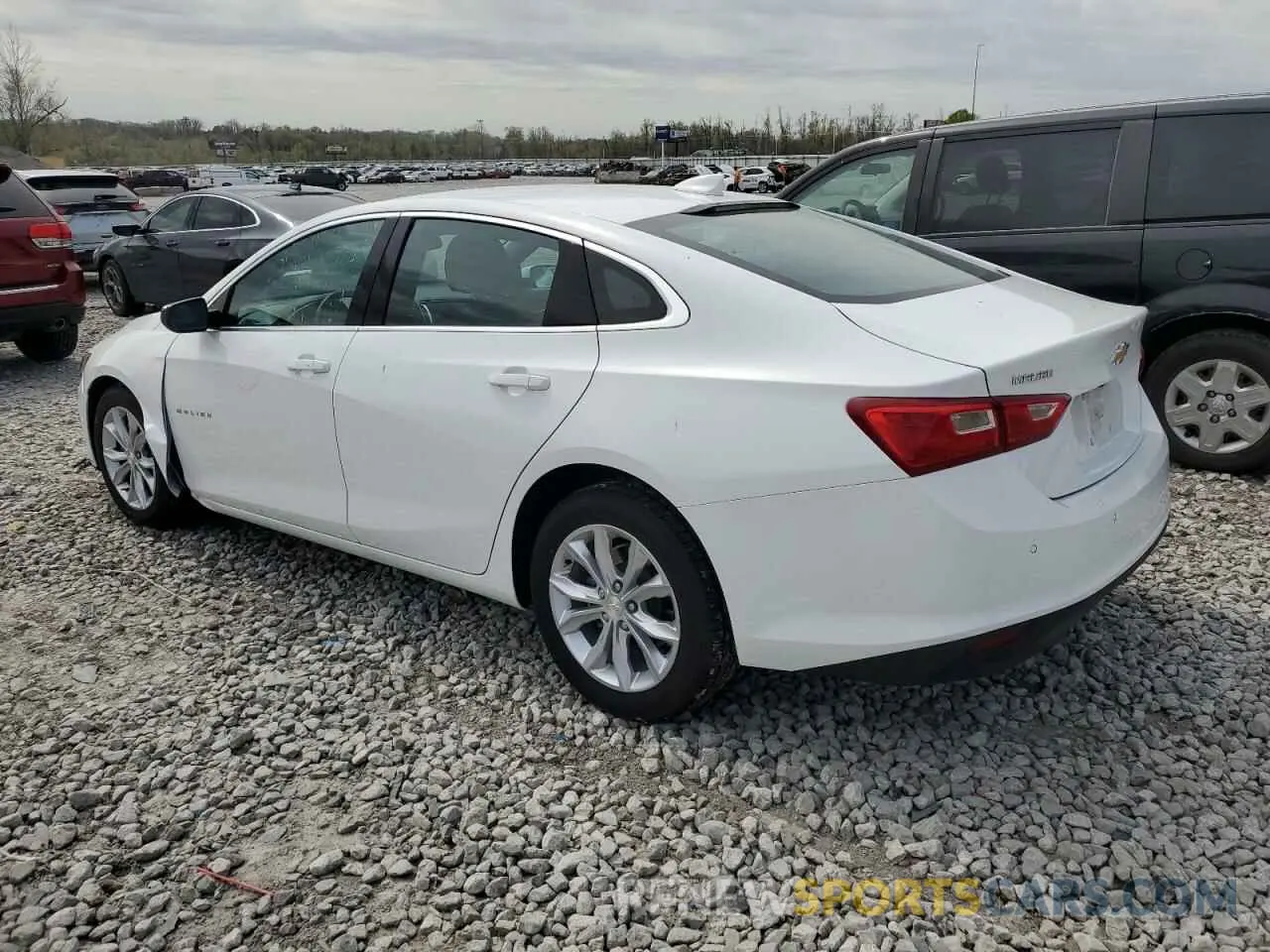 2 Photograph of a damaged car 1G1ZD5ST9PF209527 CHEVROLET MALIBU 2023