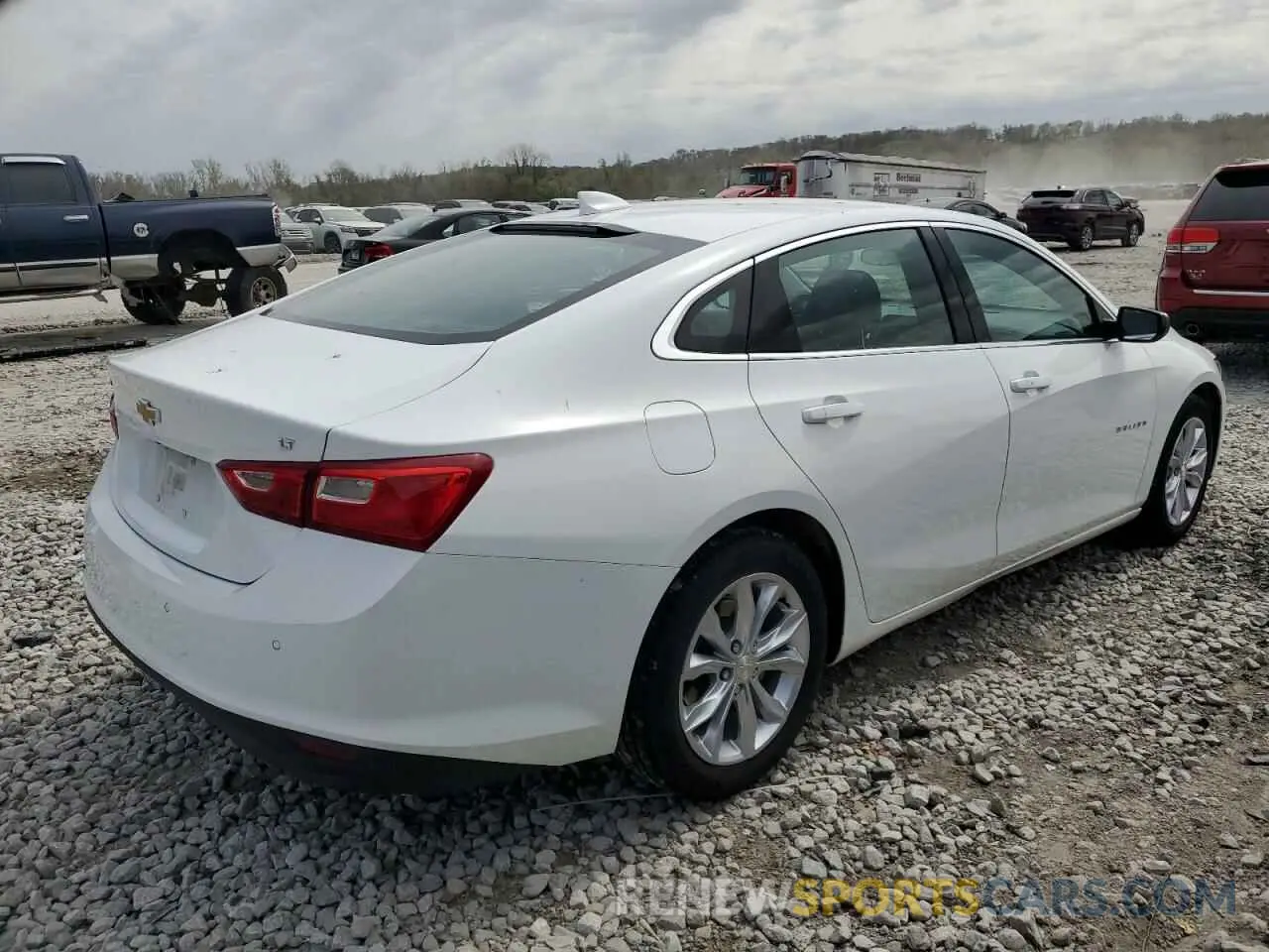 3 Photograph of a damaged car 1G1ZD5ST9PF209527 CHEVROLET MALIBU 2023