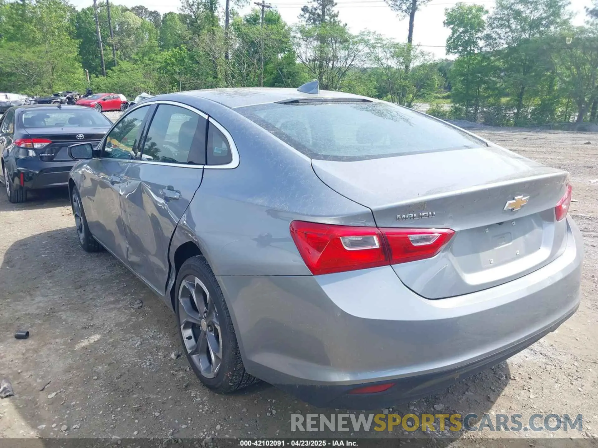 3 Photograph of a damaged car 1G1ZD5ST9PF221368 CHEVROLET MALIBU 2023