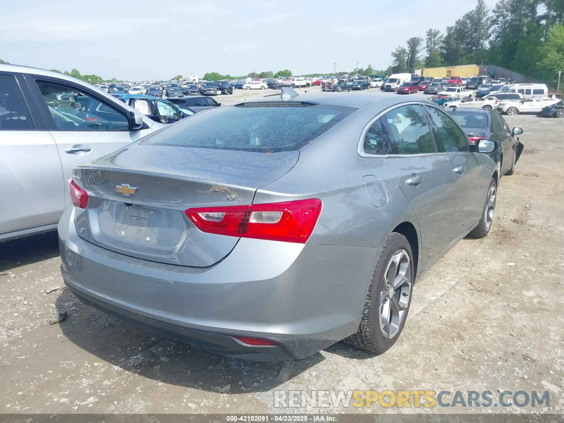 4 Photograph of a damaged car 1G1ZD5ST9PF221368 CHEVROLET MALIBU 2023