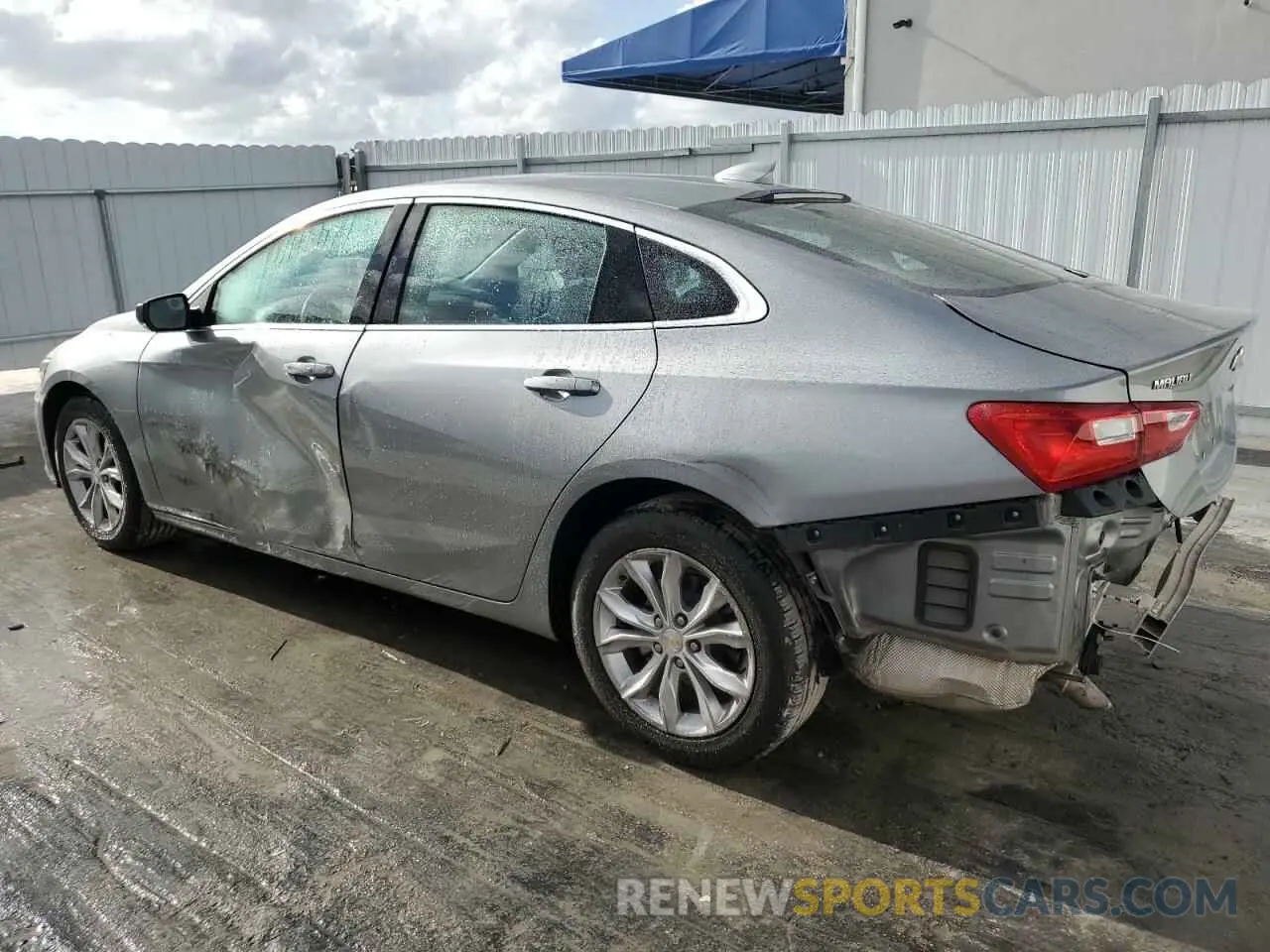 2 Photograph of a damaged car 1G1ZD5ST9PF221399 CHEVROLET MALIBU 2023