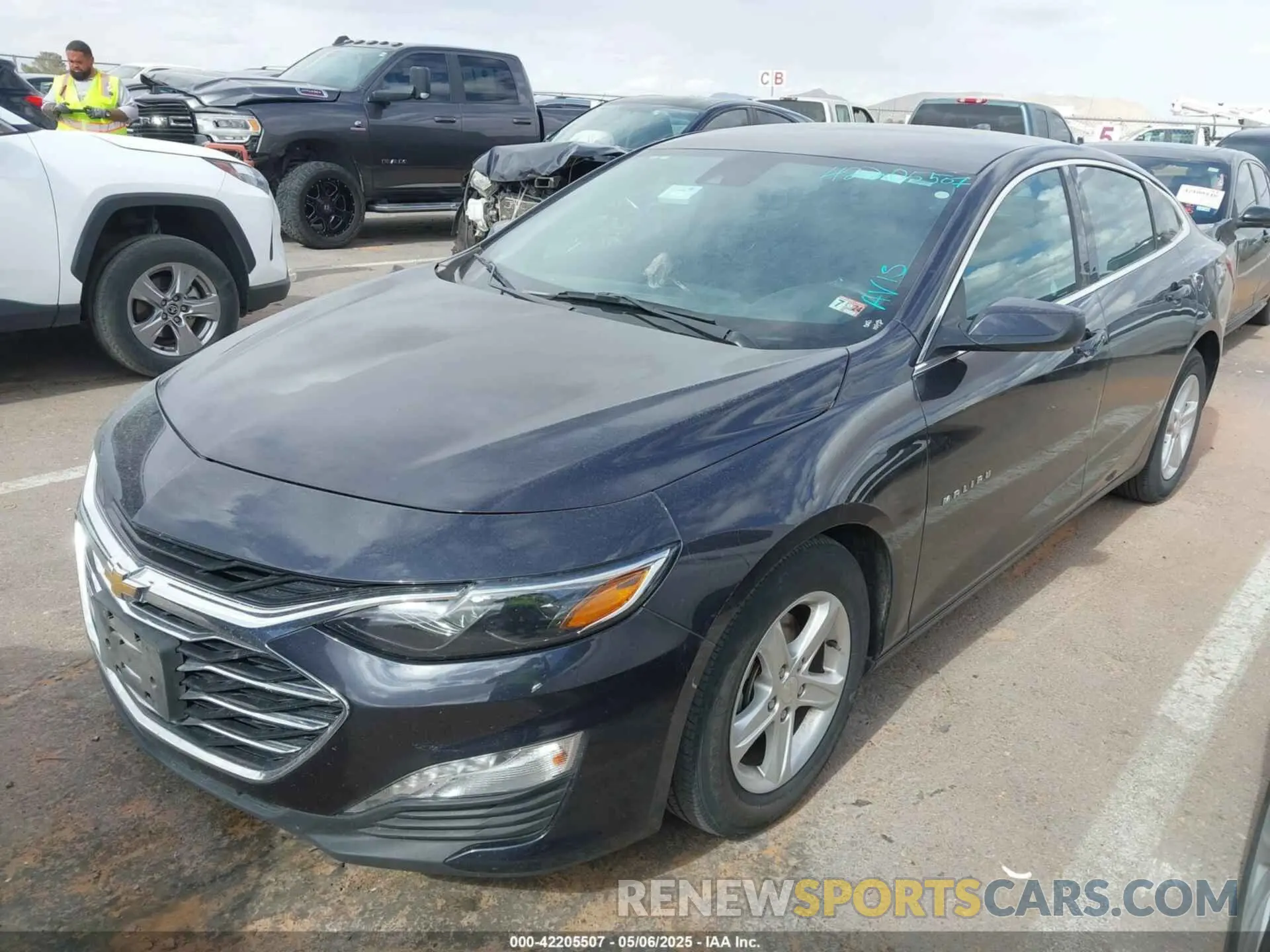 2 Photograph of a damaged car 1G1ZD5ST9PF229776 CHEVROLET MALIBU 2023