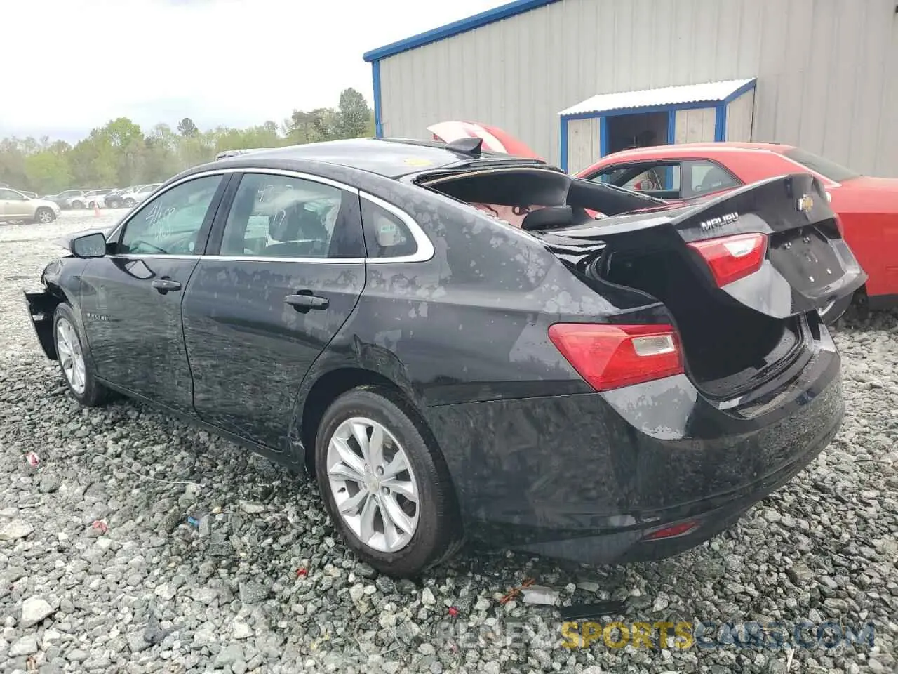 2 Photograph of a damaged car 1G1ZD5ST9PF230863 CHEVROLET MALIBU 2023