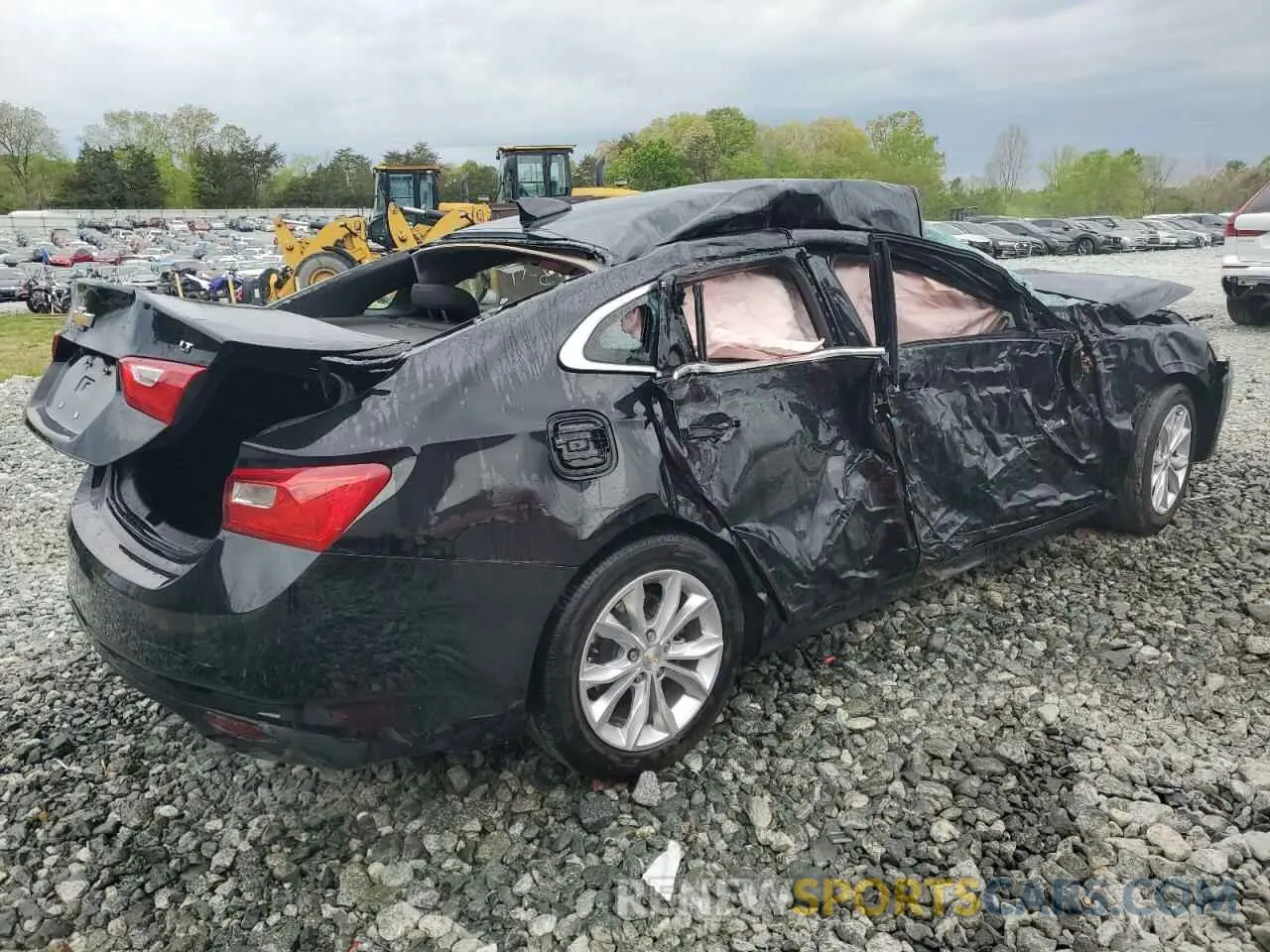 3 Photograph of a damaged car 1G1ZD5ST9PF230863 CHEVROLET MALIBU 2023