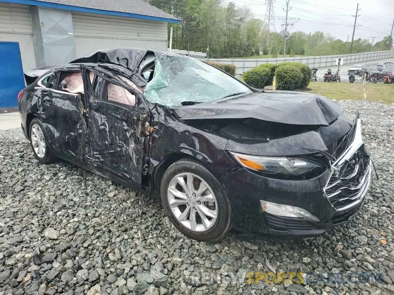 4 Photograph of a damaged car 1G1ZD5ST9PF230863 CHEVROLET MALIBU 2023