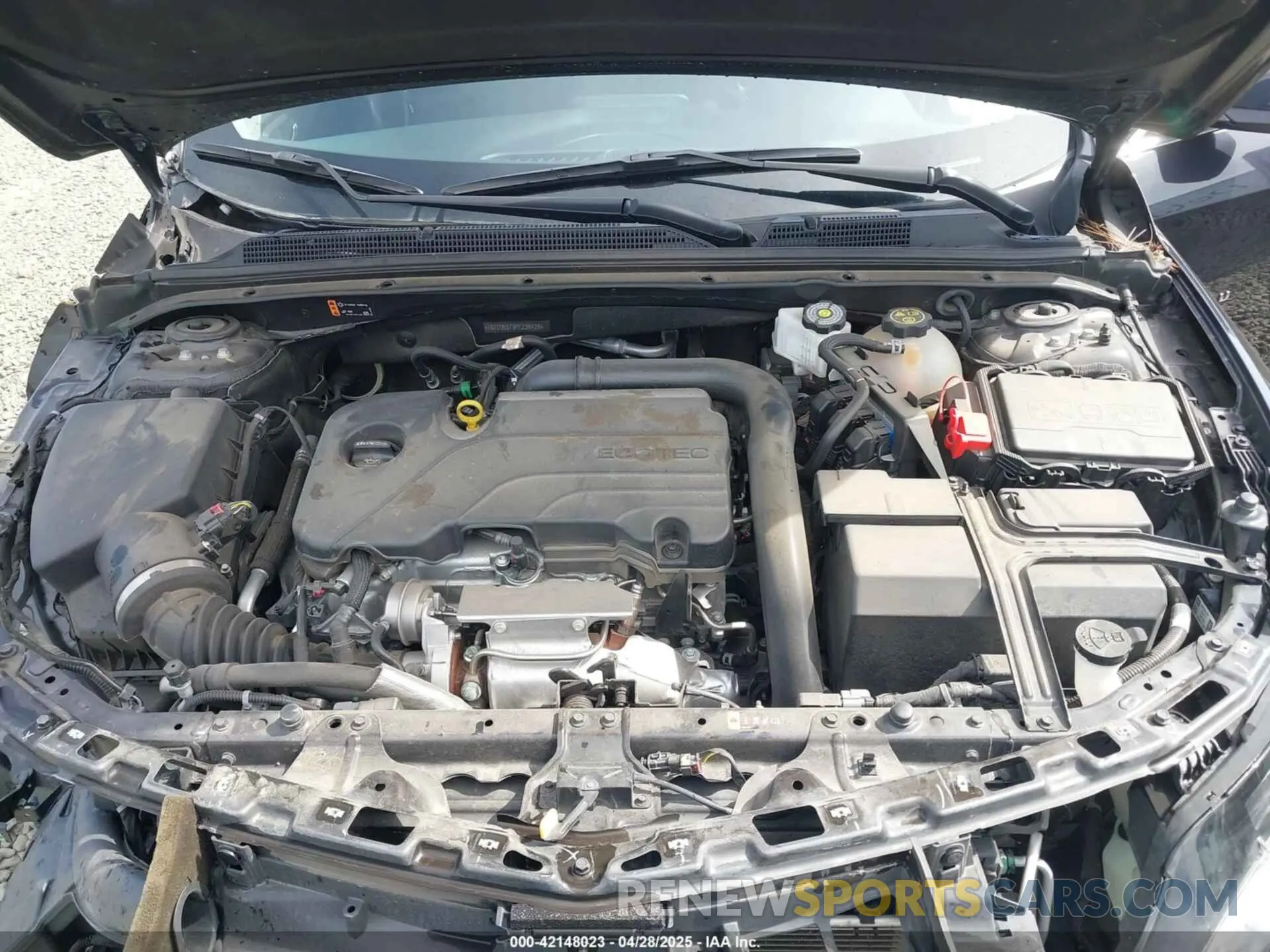 10 Photograph of a damaged car 1G1ZD5ST9PF238428 CHEVROLET MALIBU 2023