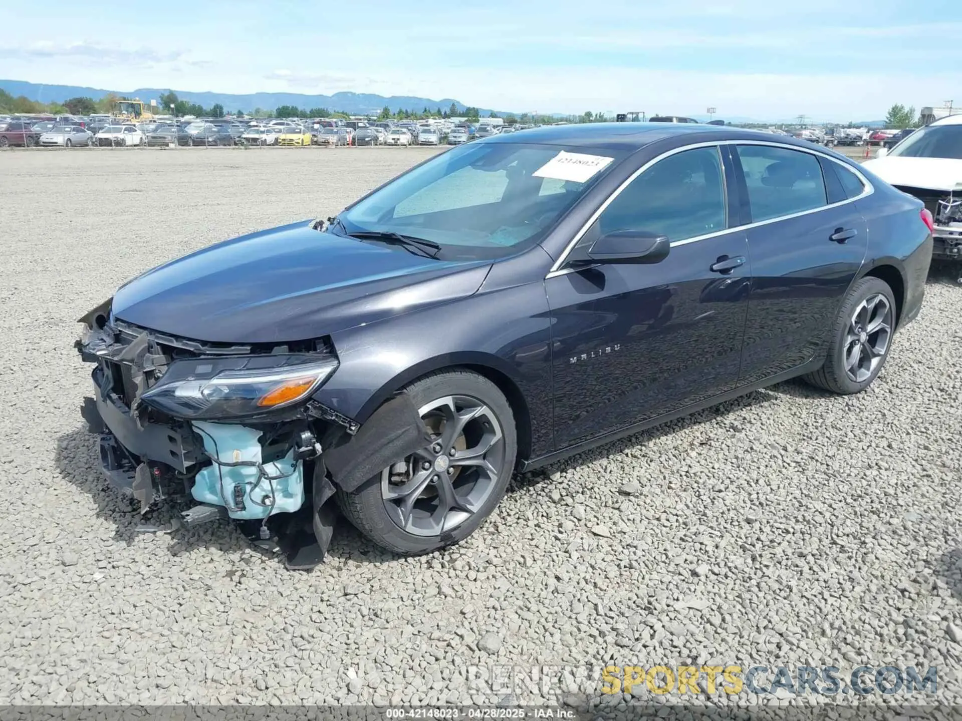 2 Photograph of a damaged car 1G1ZD5ST9PF238428 CHEVROLET MALIBU 2023