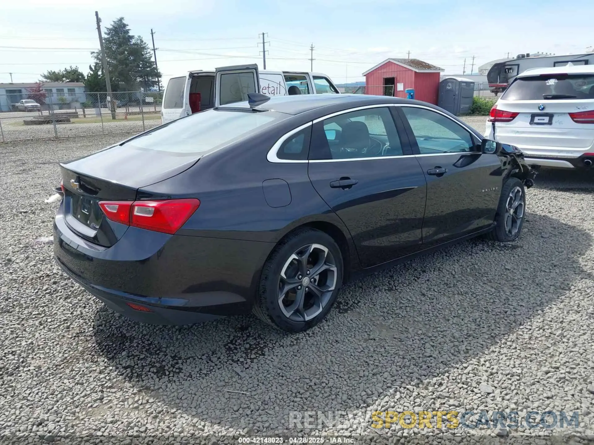 4 Photograph of a damaged car 1G1ZD5ST9PF238428 CHEVROLET MALIBU 2023