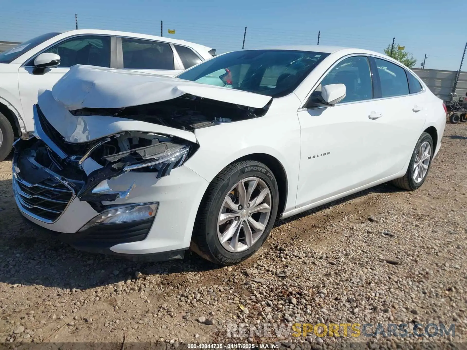 2 Photograph of a damaged car 1G1ZD5ST9PF240793 CHEVROLET MALIBU 2023