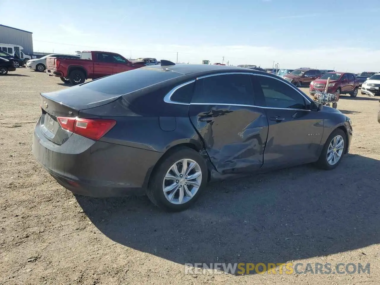 3 Photograph of a damaged car 1G1ZD5ST9PF241863 CHEVROLET MALIBU 2023