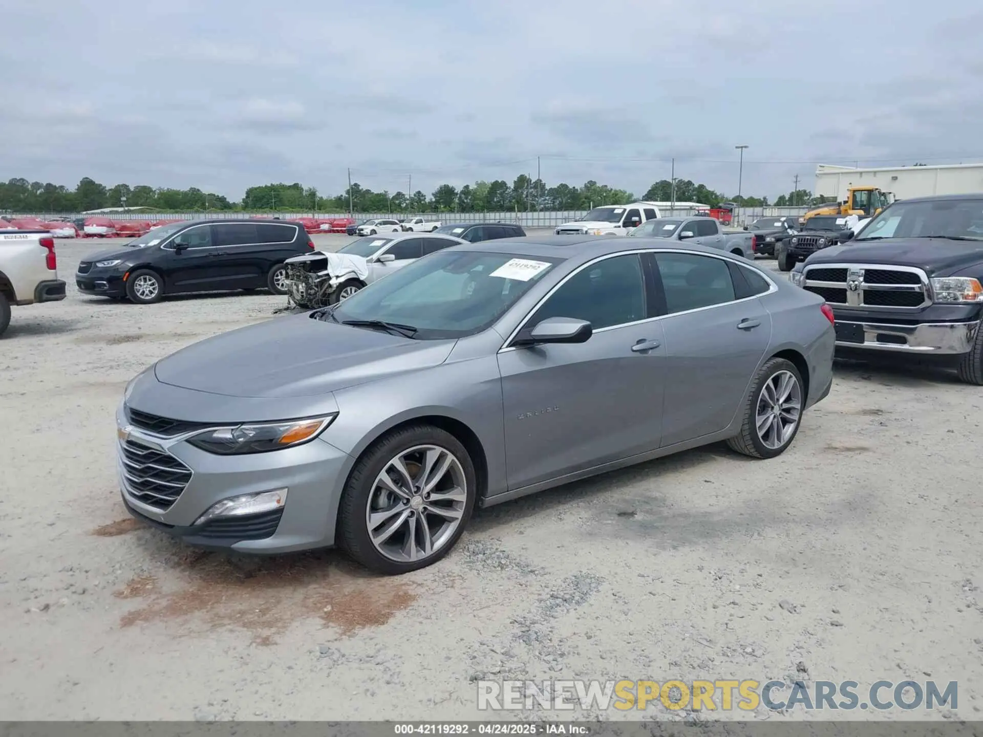 2 Photograph of a damaged car 1G1ZD5ST9PF243001 CHEVROLET MALIBU 2023