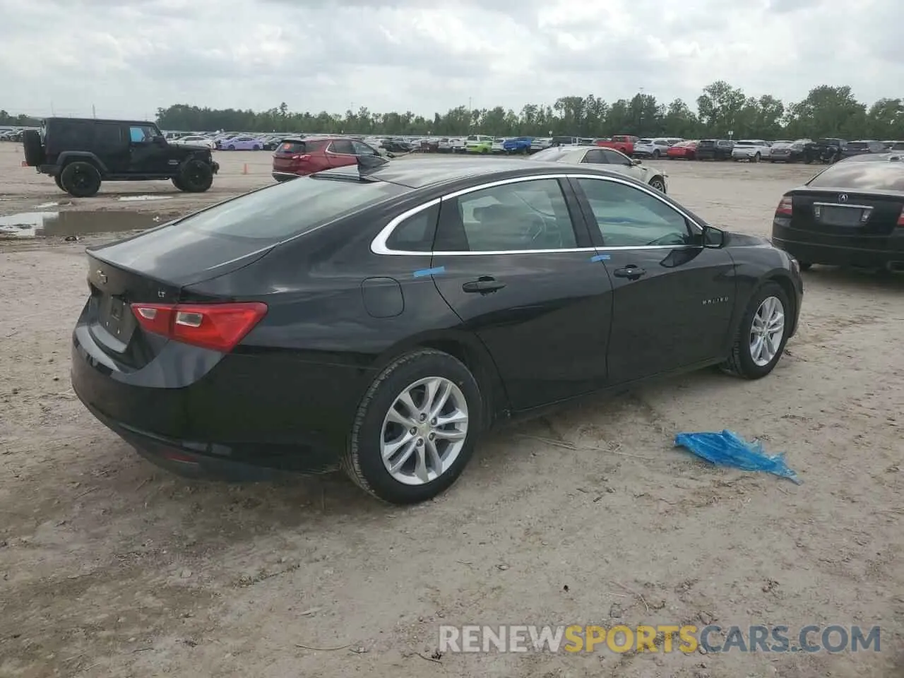 3 Photograph of a damaged car 1G1ZD5ST9PF251289 CHEVROLET MALIBU 2023