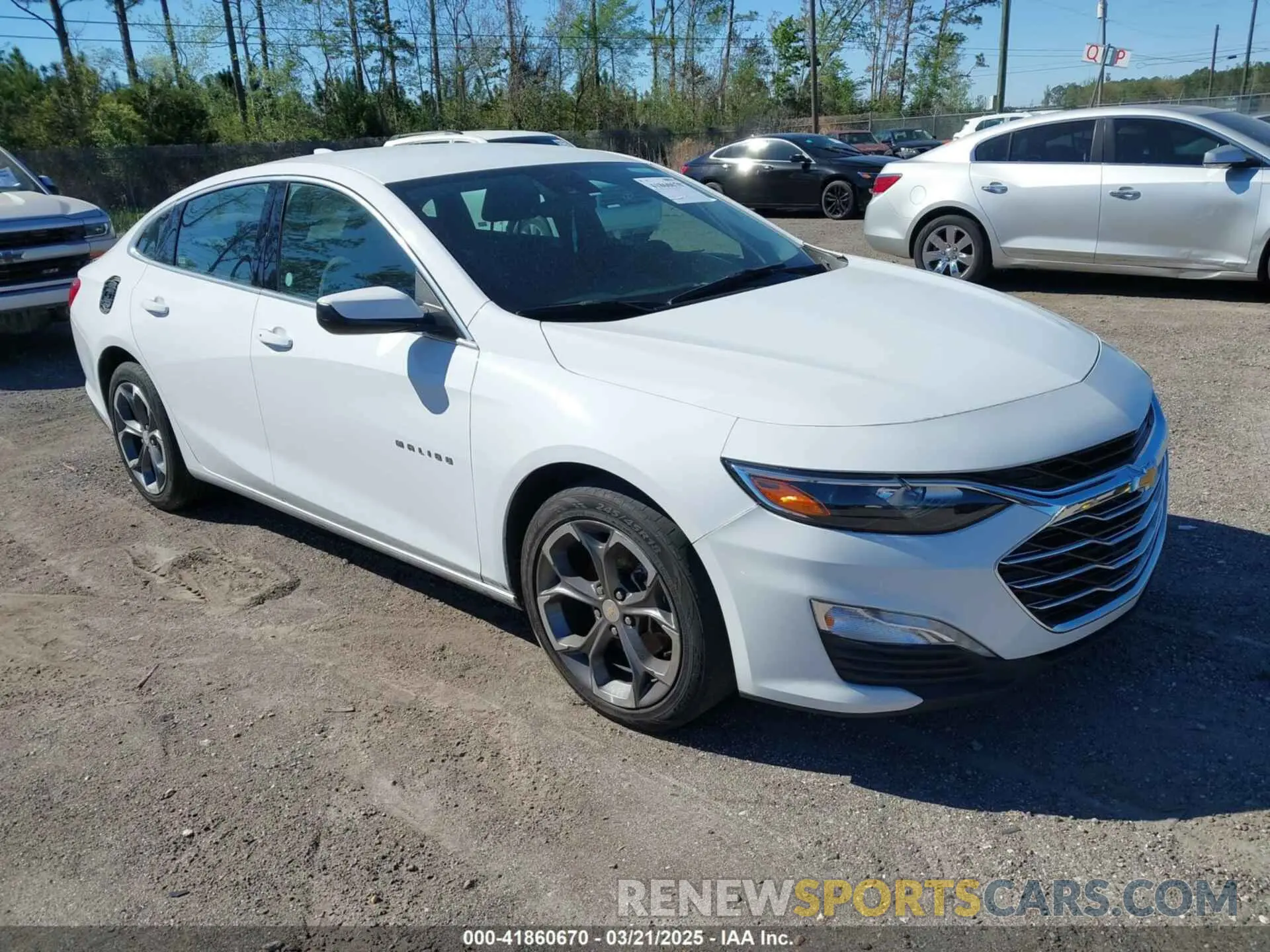 1 Photograph of a damaged car 1G1ZD5STXPF162119 CHEVROLET MALIBU 2023