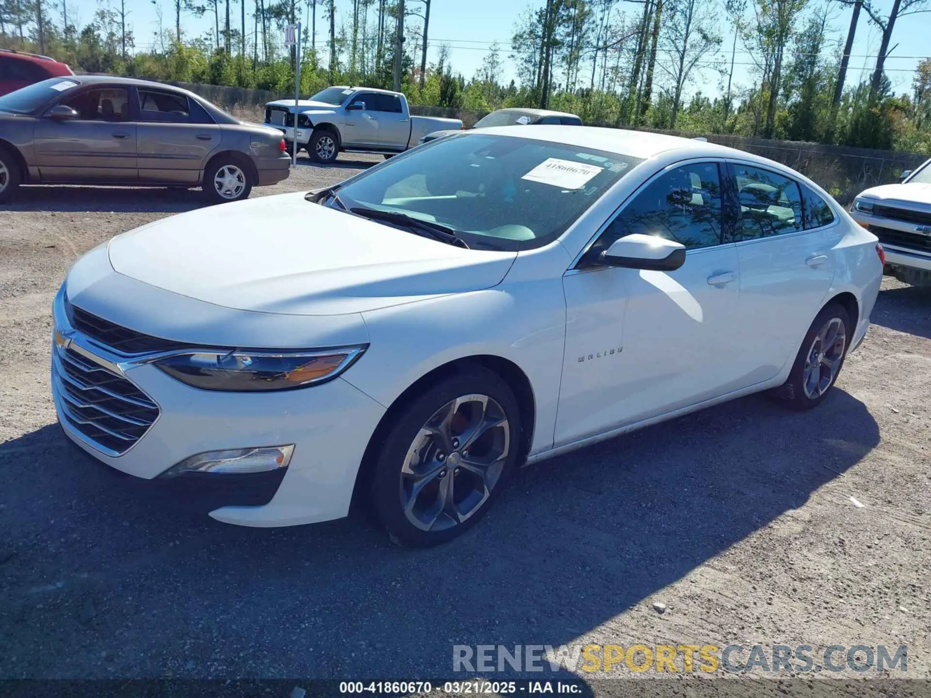 2 Photograph of a damaged car 1G1ZD5STXPF162119 CHEVROLET MALIBU 2023