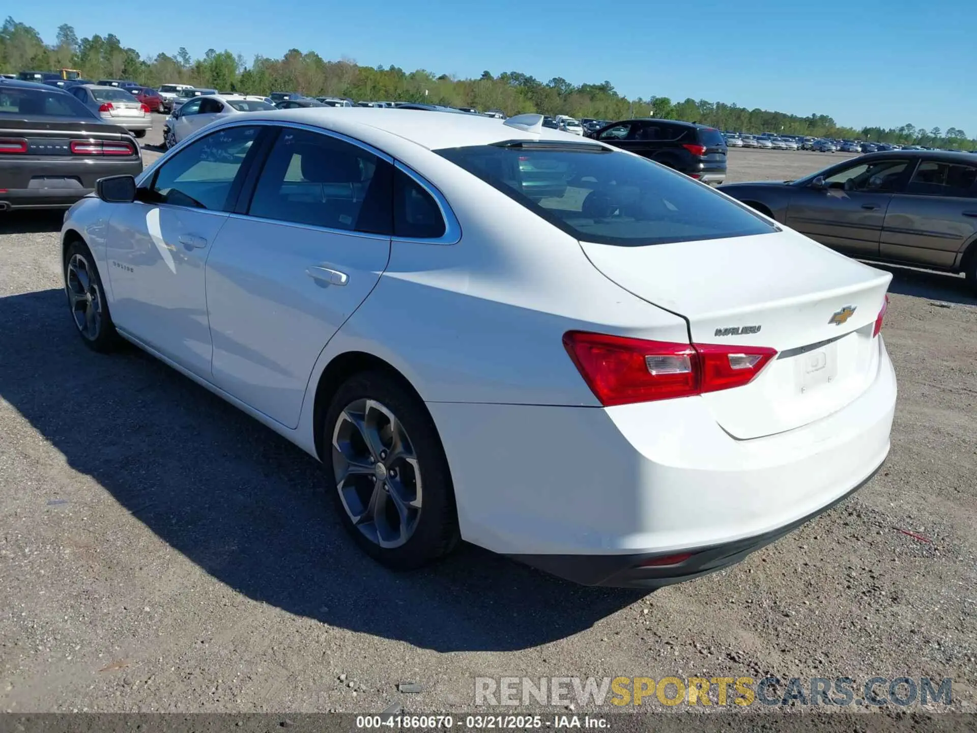 3 Photograph of a damaged car 1G1ZD5STXPF162119 CHEVROLET MALIBU 2023