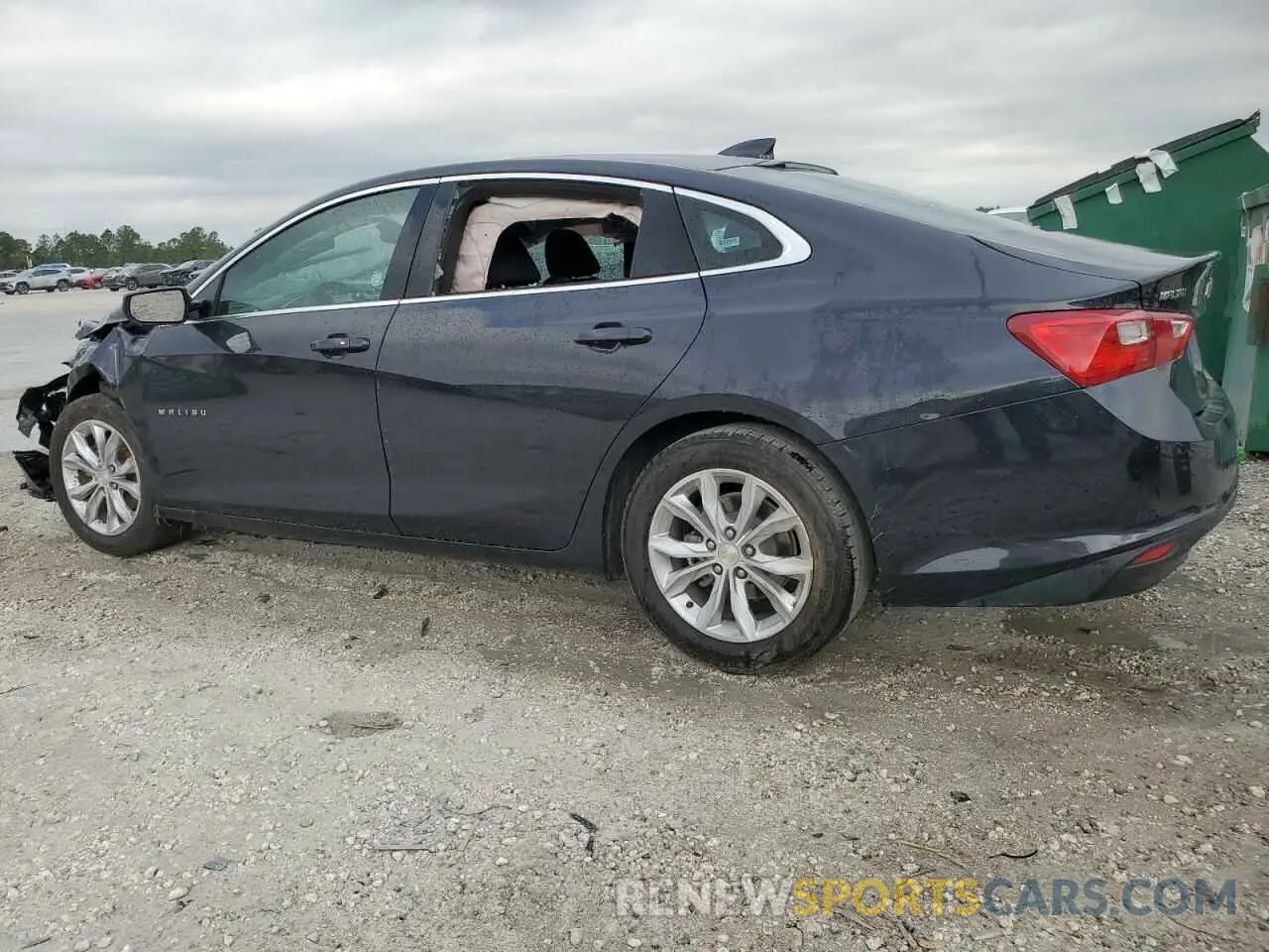 2 Photograph of a damaged car 1G1ZD5STXPF165036 CHEVROLET MALIBU 2023