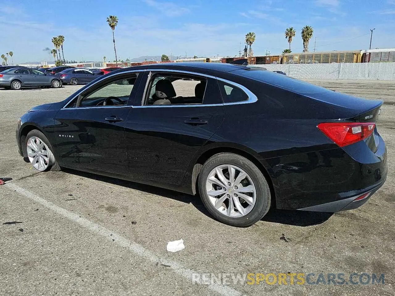 2 Photograph of a damaged car 1G1ZD5STXPF165053 CHEVROLET MALIBU 2023