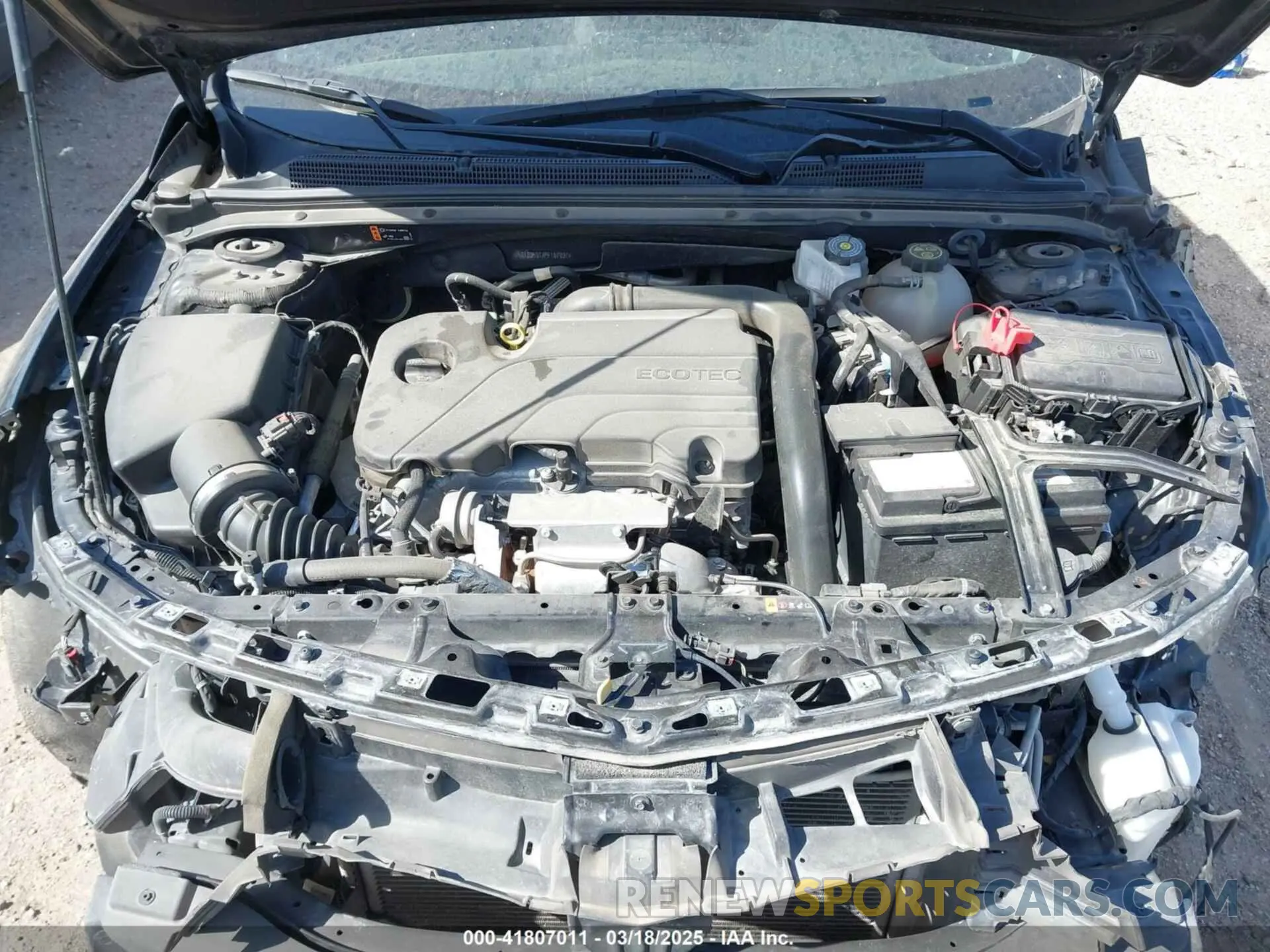 10 Photograph of a damaged car 1G1ZD5STXPF167837 CHEVROLET MALIBU 2023