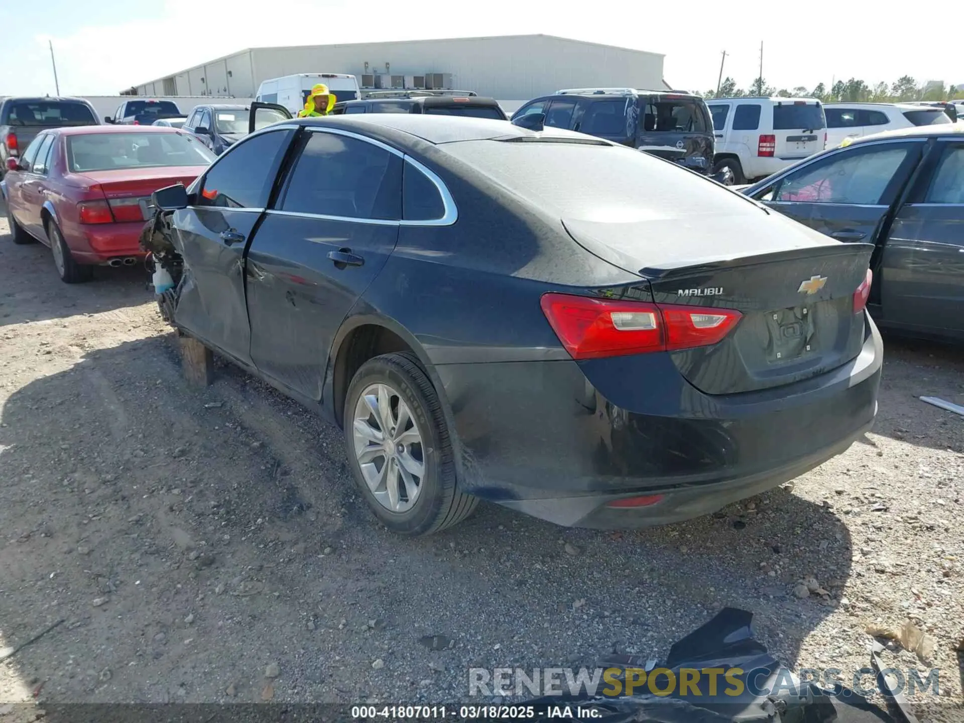 3 Photograph of a damaged car 1G1ZD5STXPF167837 CHEVROLET MALIBU 2023