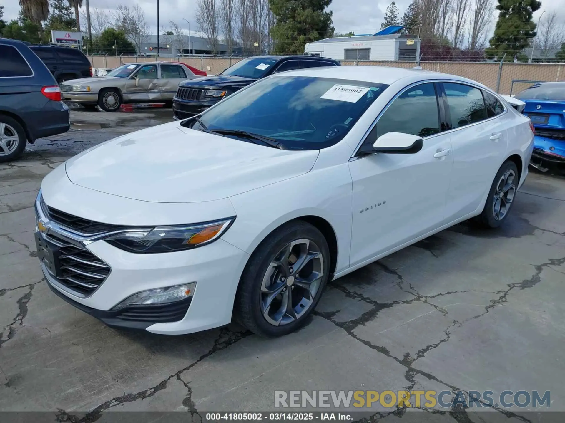 2 Photograph of a damaged car 1G1ZD5STXPF168339 CHEVROLET MALIBU 2023