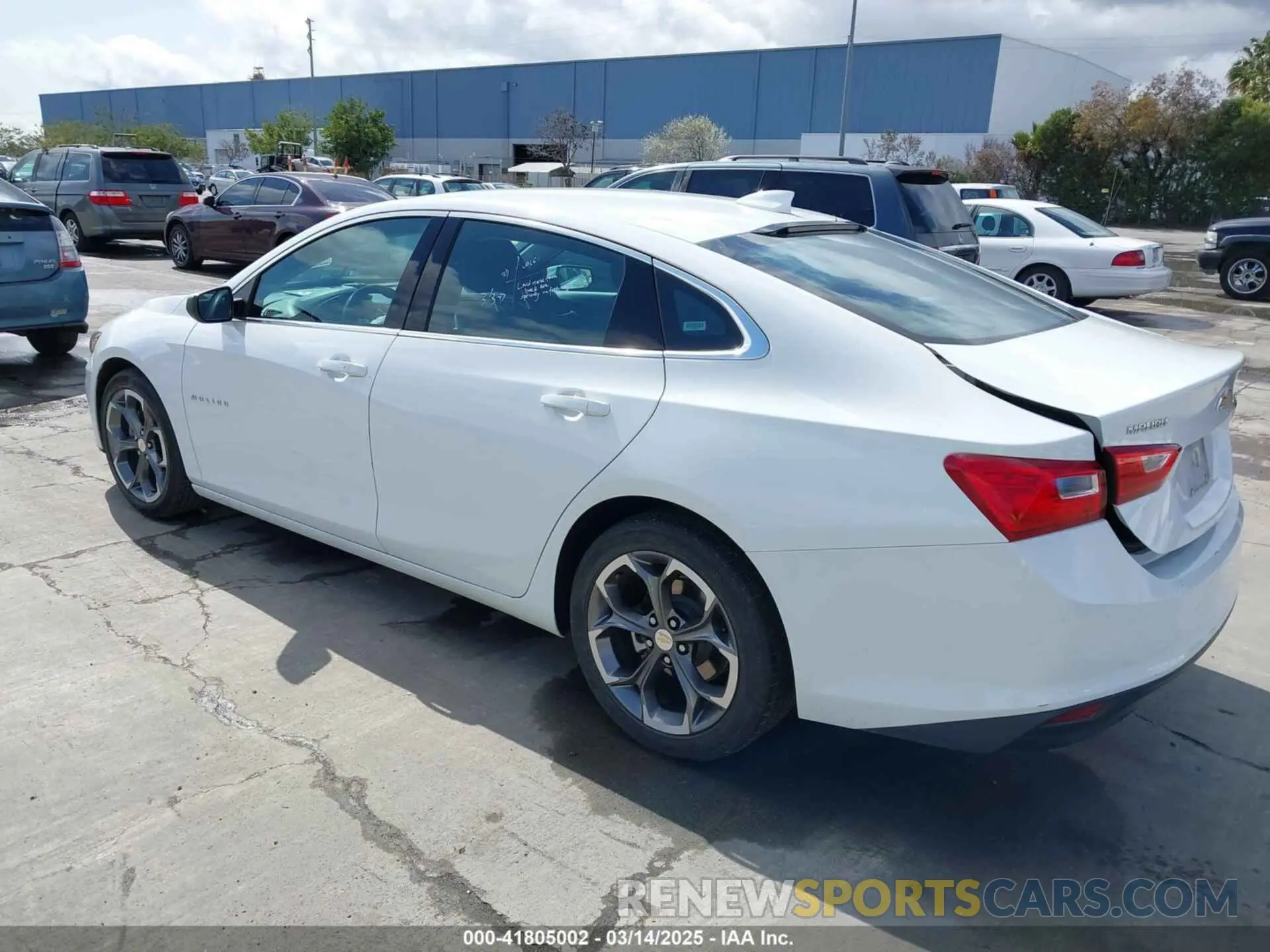 3 Photograph of a damaged car 1G1ZD5STXPF168339 CHEVROLET MALIBU 2023