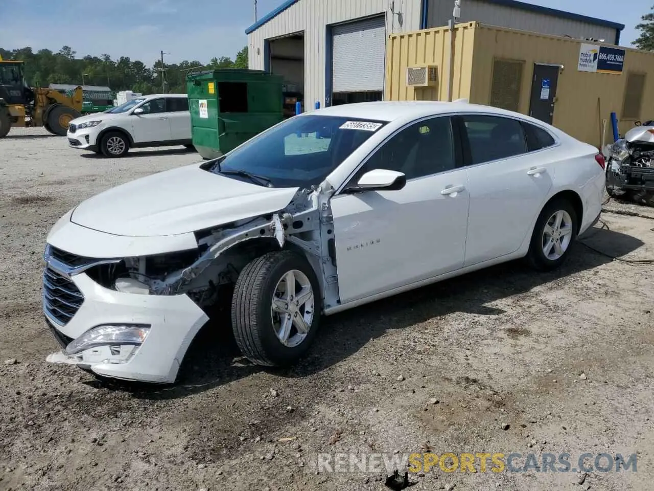 1 Photograph of a damaged car 1G1ZD5STXPF170544 CHEVROLET MALIBU 2023