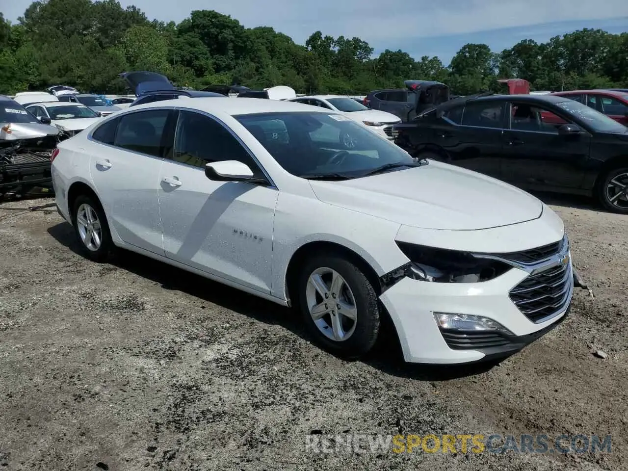 4 Photograph of a damaged car 1G1ZD5STXPF170544 CHEVROLET MALIBU 2023