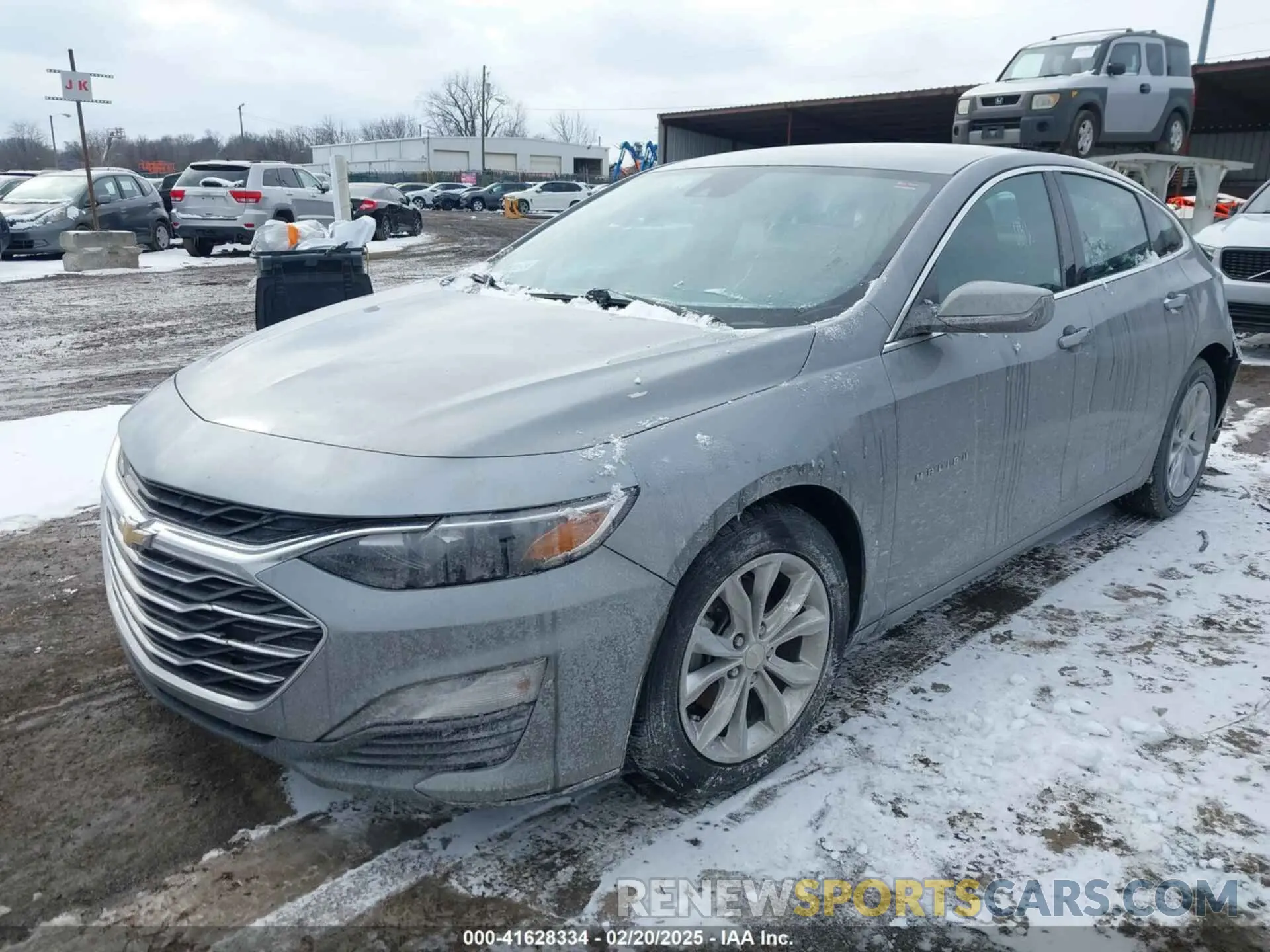 2 Photograph of a damaged car 1G1ZD5STXPF172486 CHEVROLET MALIBU 2023