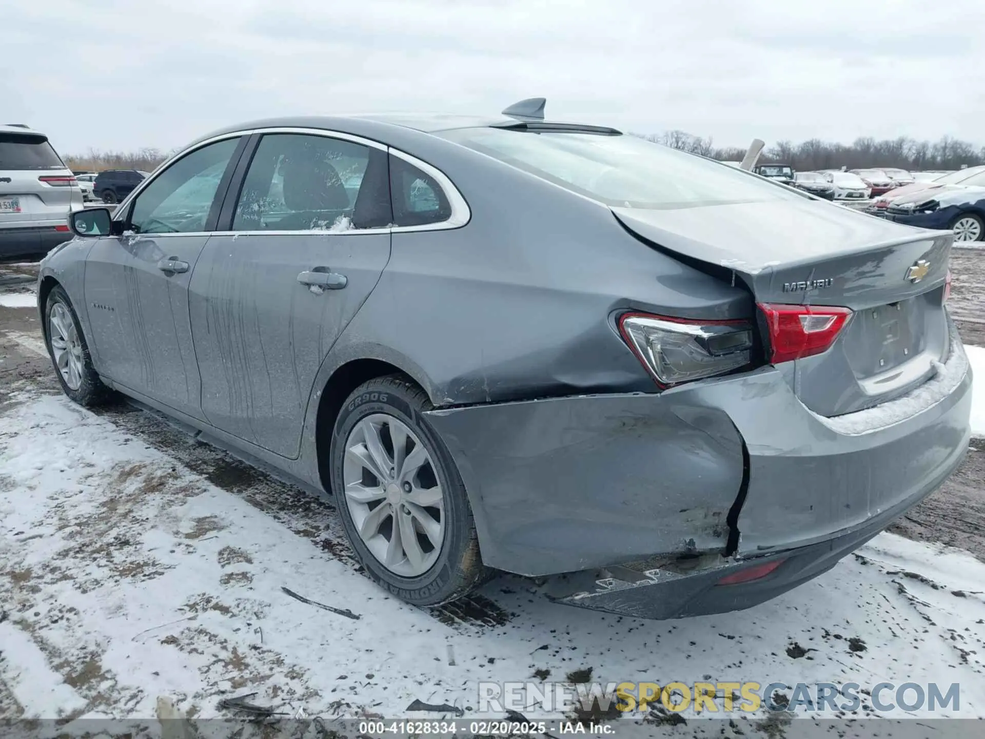 3 Photograph of a damaged car 1G1ZD5STXPF172486 CHEVROLET MALIBU 2023