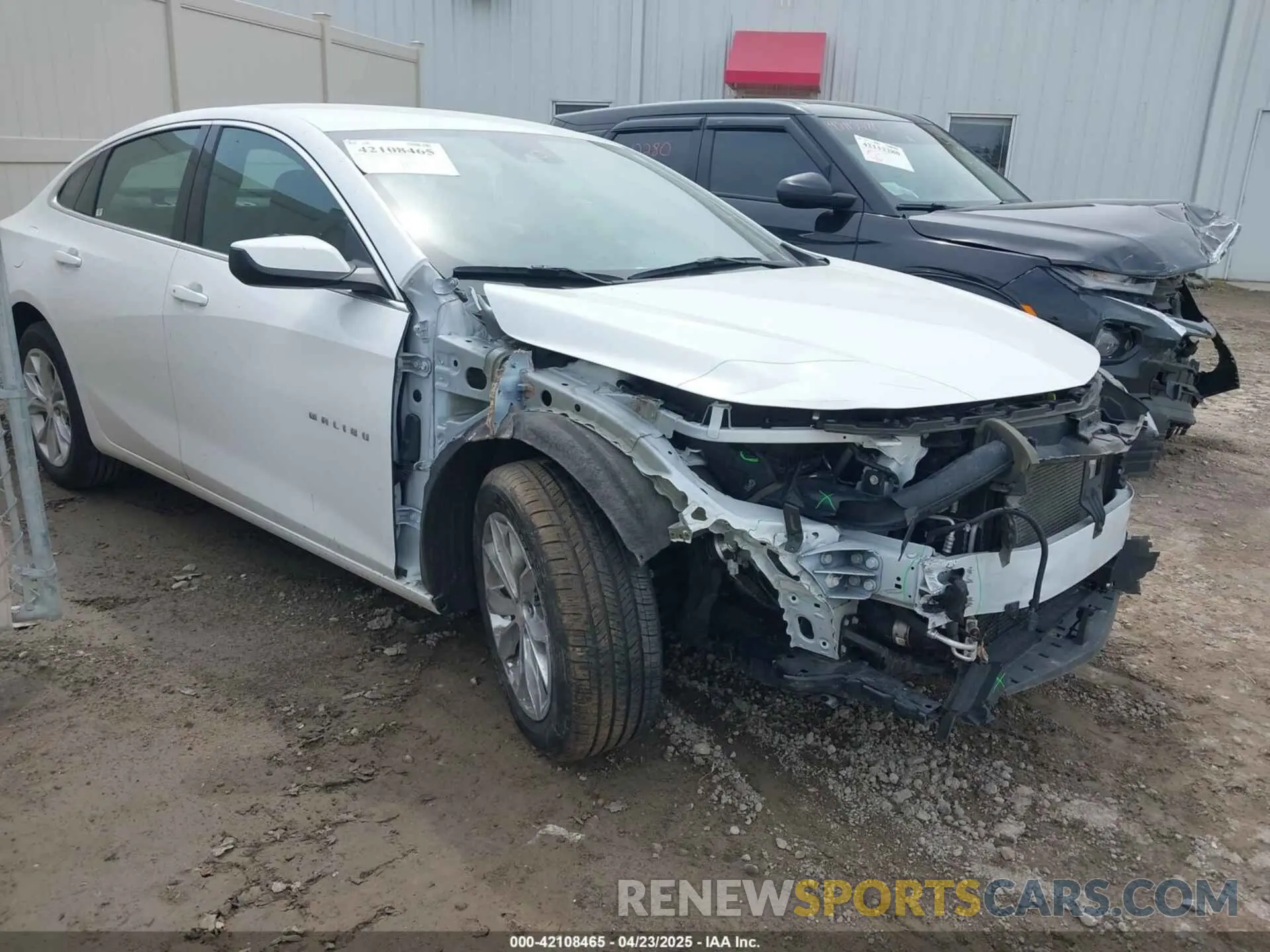 1 Photograph of a damaged car 1G1ZD5STXPF180023 CHEVROLET MALIBU 2023